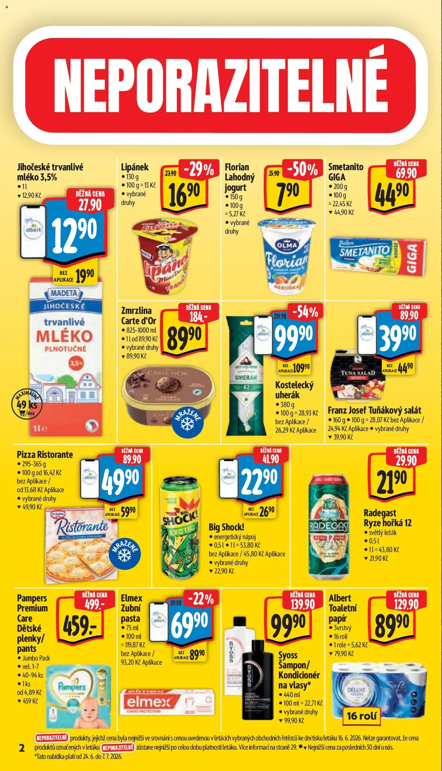 Albert leták - Hypermarket - platný leták od 24.06.2026 strana 6 z 51