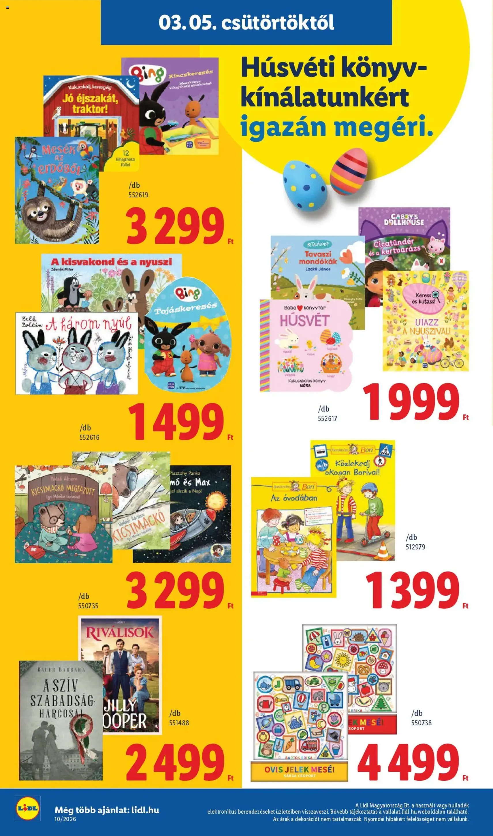 Lidl akciós újság - 2026.03.05. érvényes szórólap 30 oldal 64 oldalból