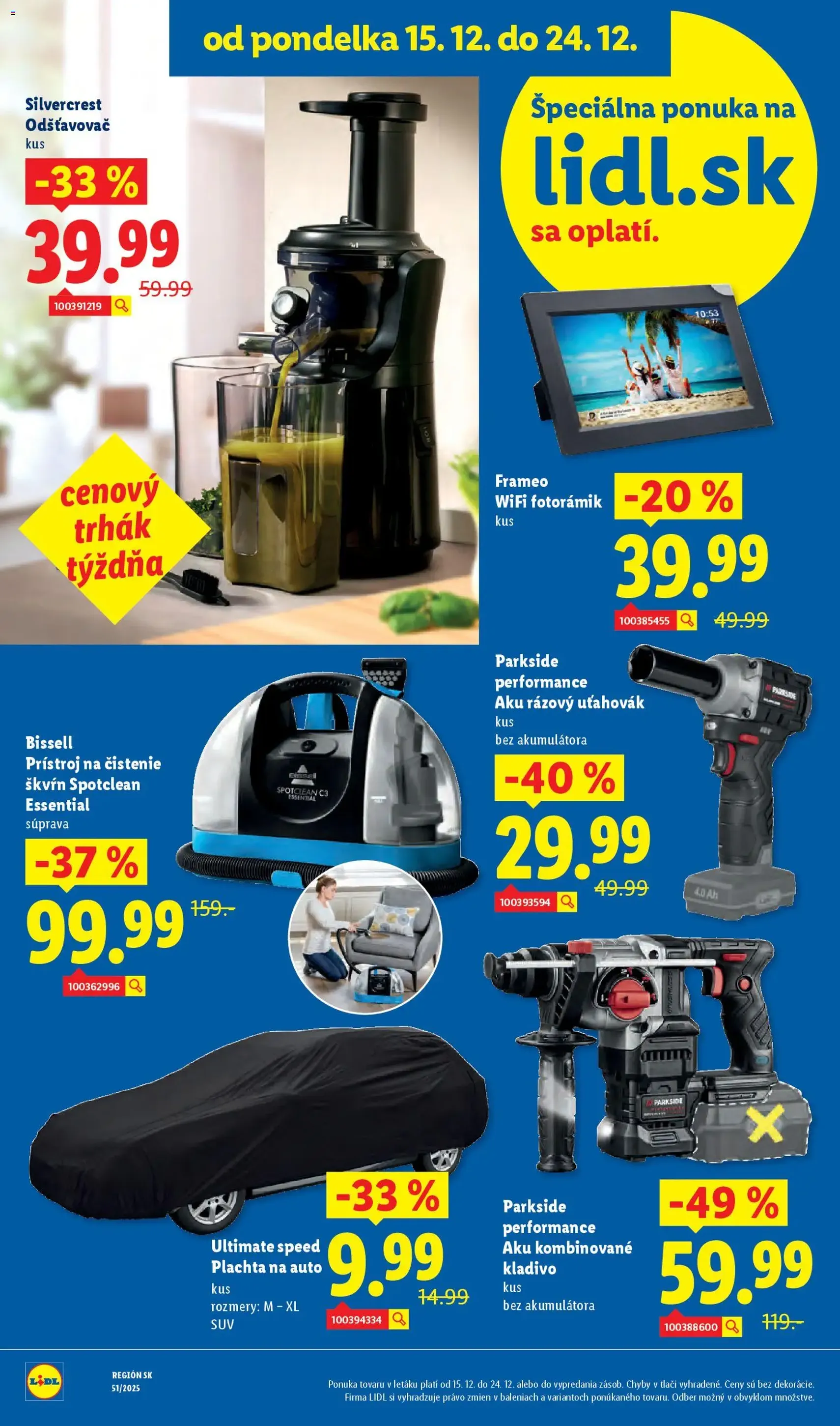 Lidl leták - platný leták od 18.12.2025 strana 98 z 109