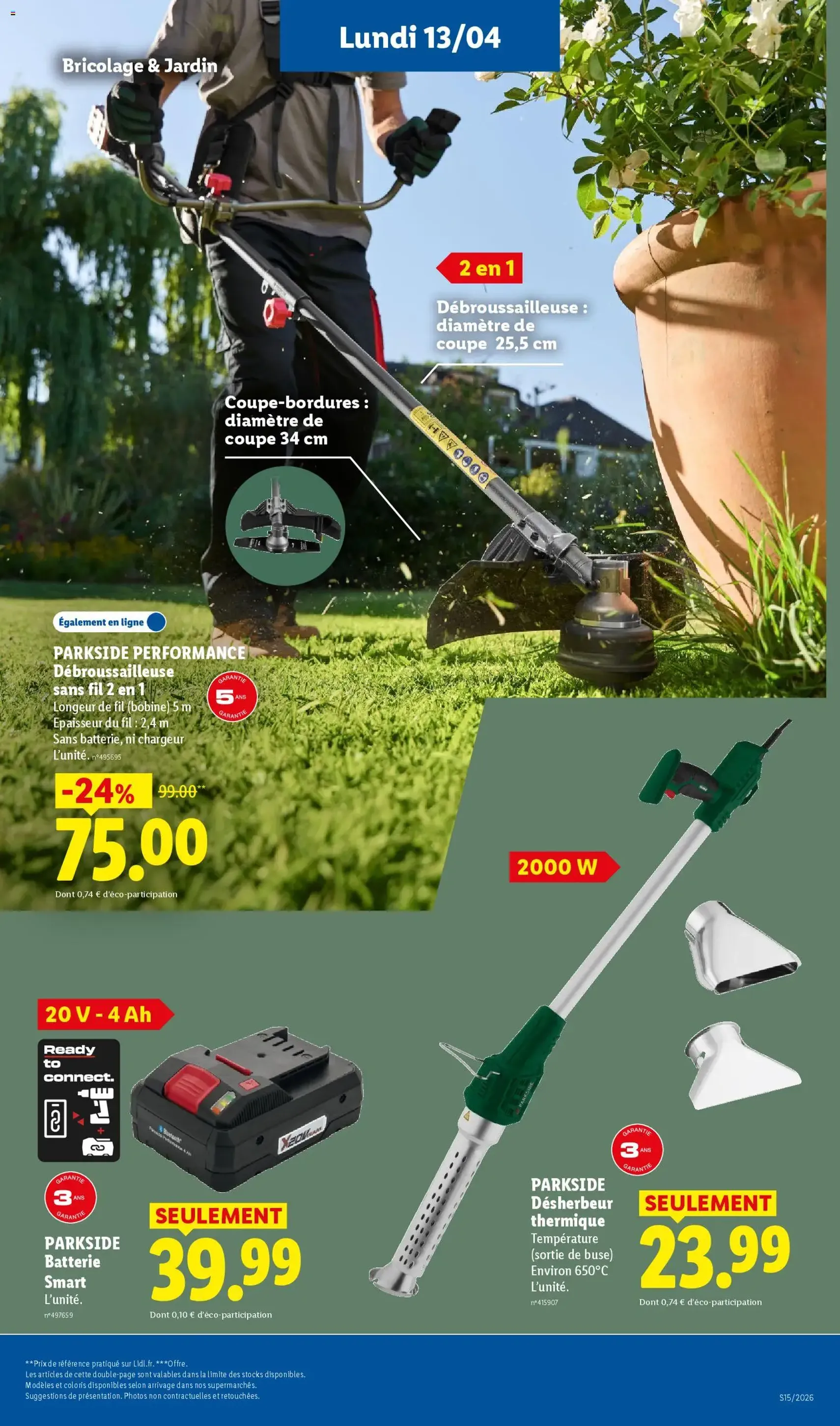 LIDL catalogue semaine 15 - brochure valable à partir du 09/04/2026, page 55 sur 75