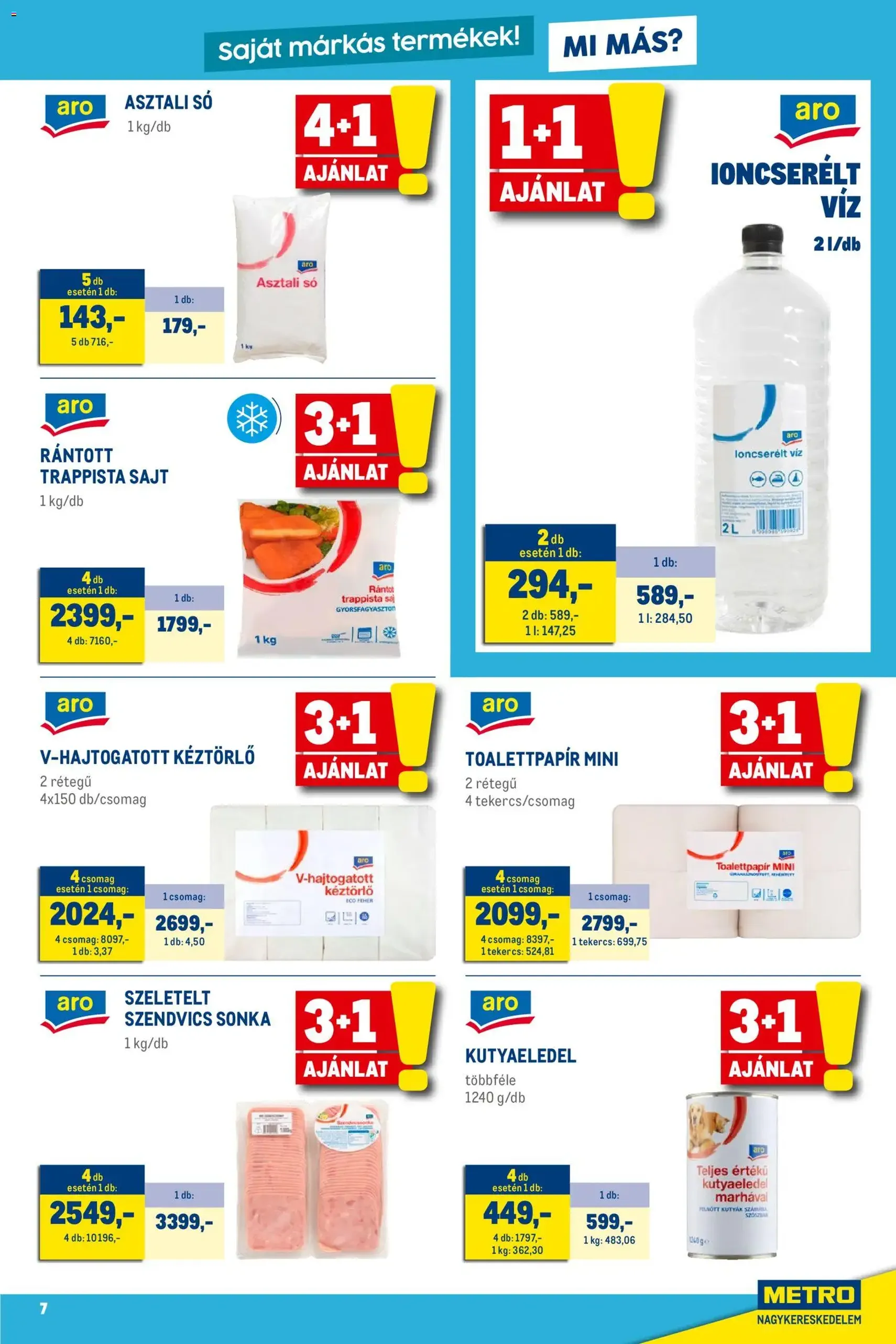 Metro - Élelmiszer és Szezonális katalógus 2026/01 - 2026.01.02. érvényes szórólap 7 oldal 40 oldalból