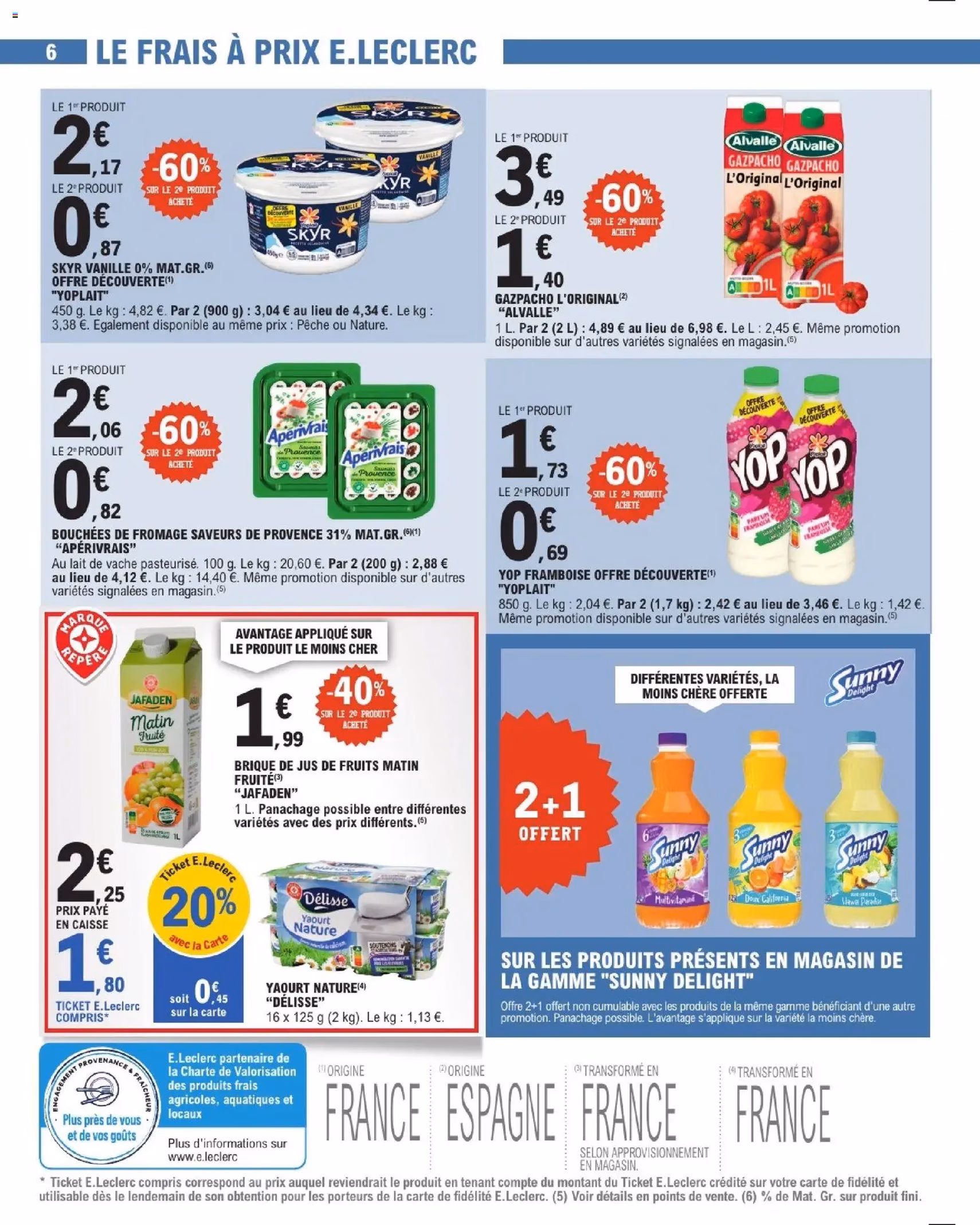 E.Leclerc catalogue - brochure valable à partir du 04/08/2026, page 6 sur 24