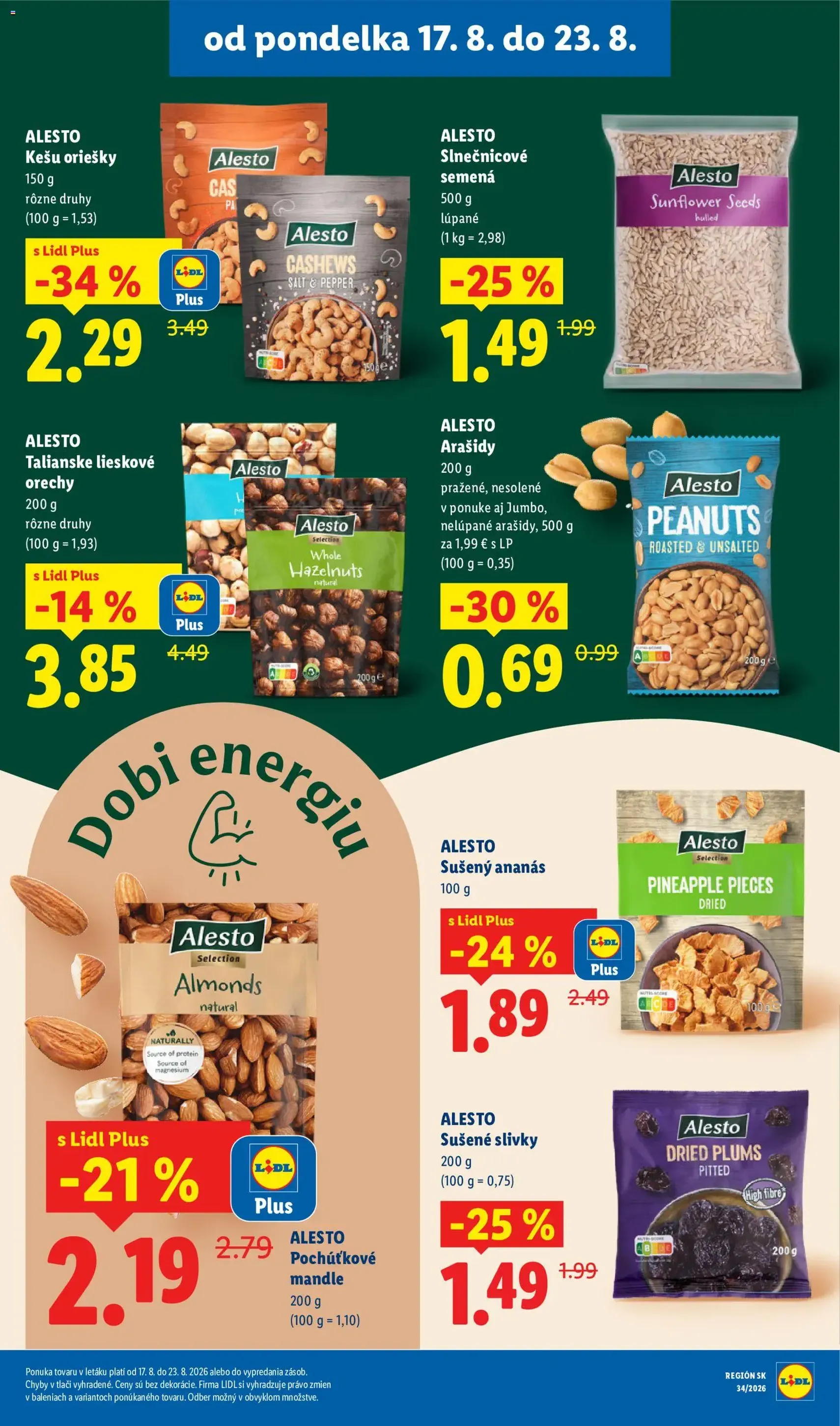 Lidl leták - platný leták od 17.08.2026 strana 39 z 95