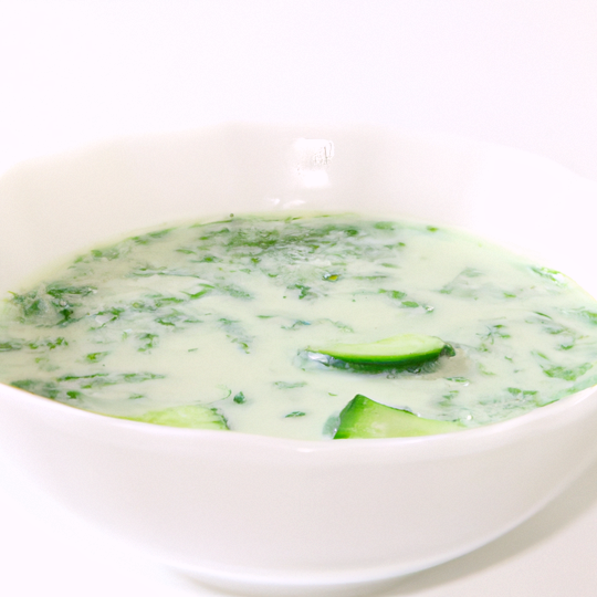 Anteprima ricetta Zuppa fredda di cetriolo