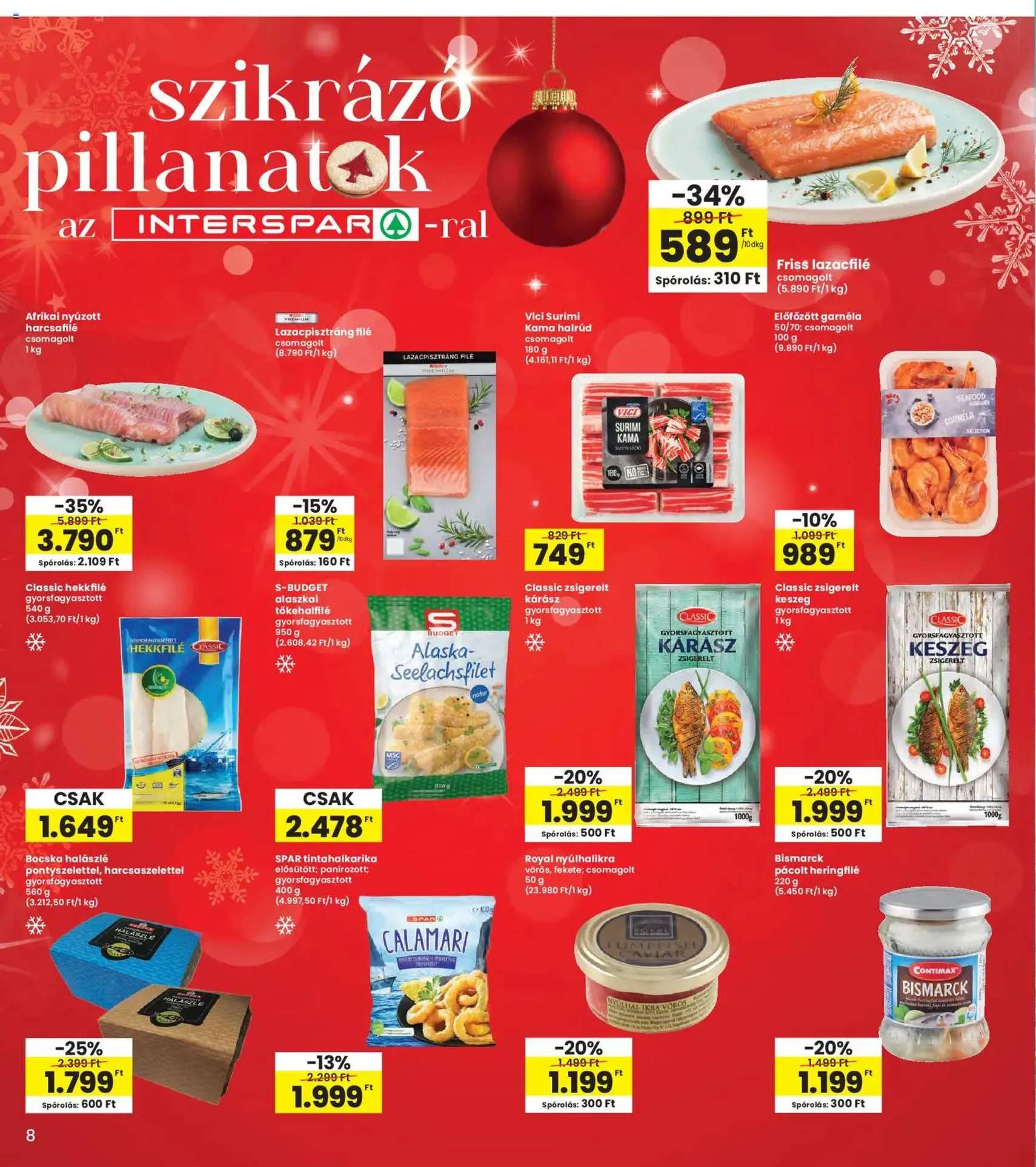 Interspar Akciós újság - 2025.12.11. érvényes szórólap 8 oldal 24 oldalból