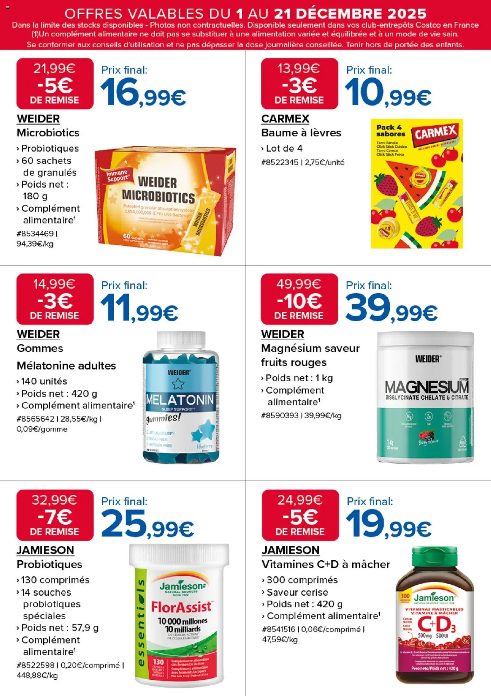 Costco catalogue - brochure valable à partir du 01/01/2026, page 17 sur 20