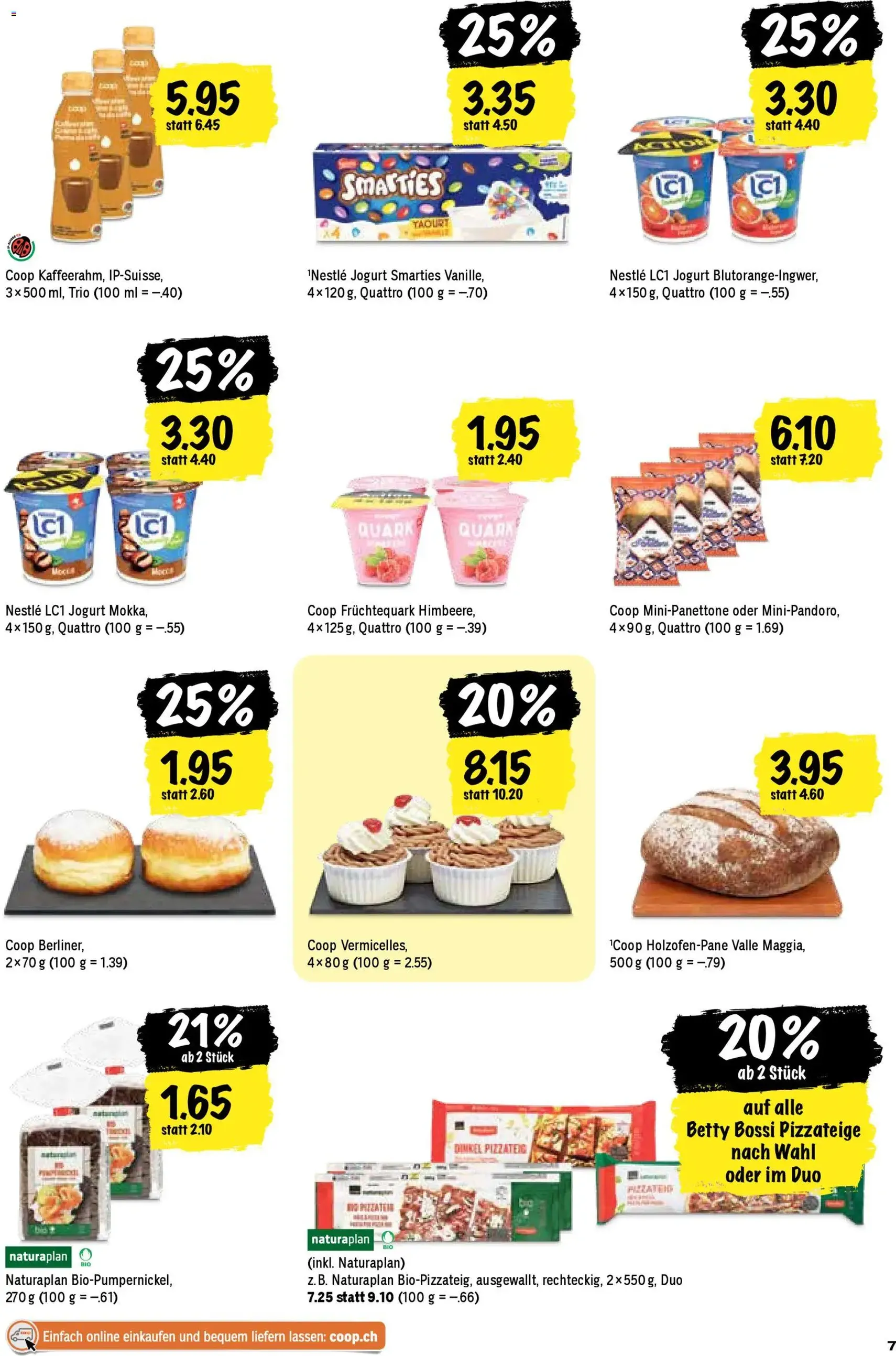 Coop Aktionen - Gültiger Prospekt ab 30.10.2025, Seite 7 von insgesamt 24 Coop Aktionen - Gültiger Prospekt ab 30.10.2025, Seite 7 von insgesamt 24