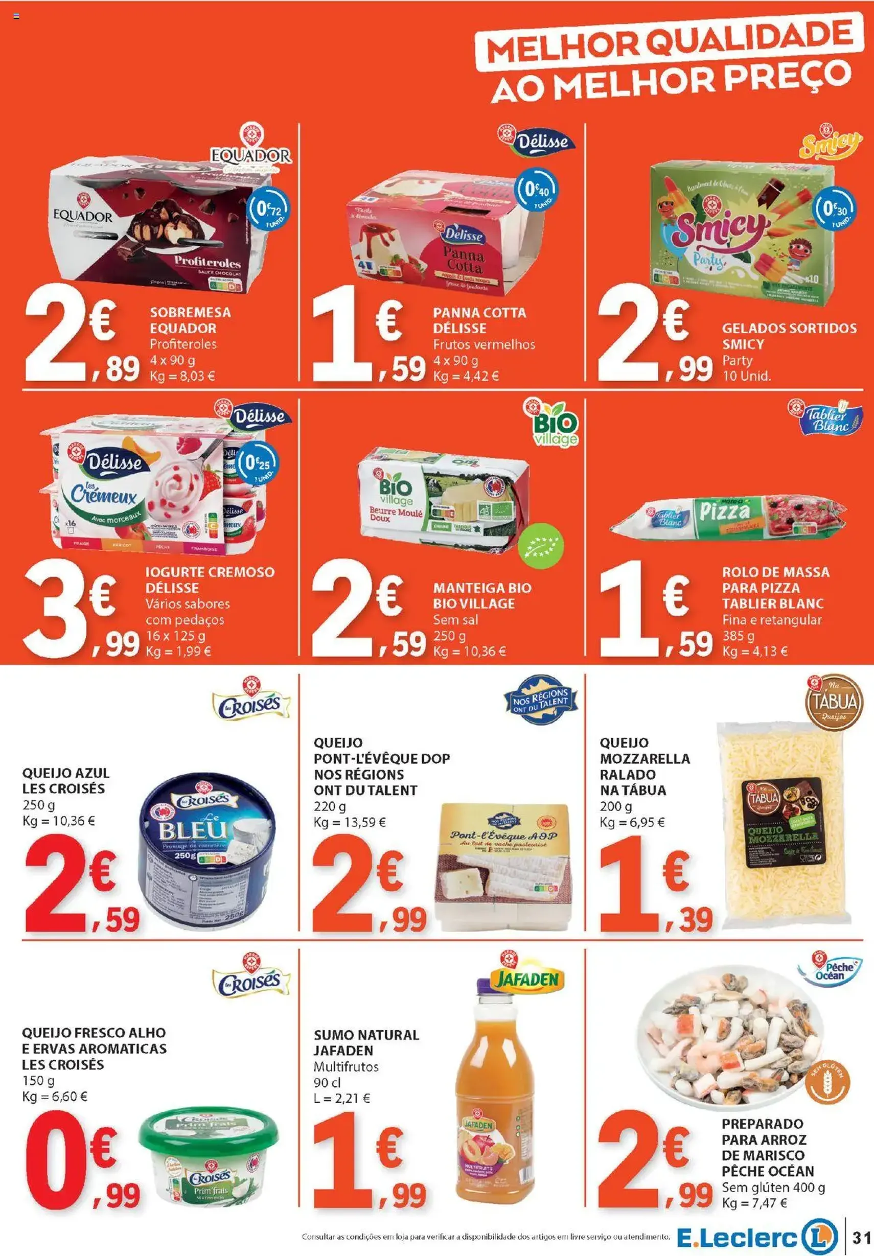 E.Leclerc folheto - folheto válido a partir de 24/07/2025 página 31 de 36