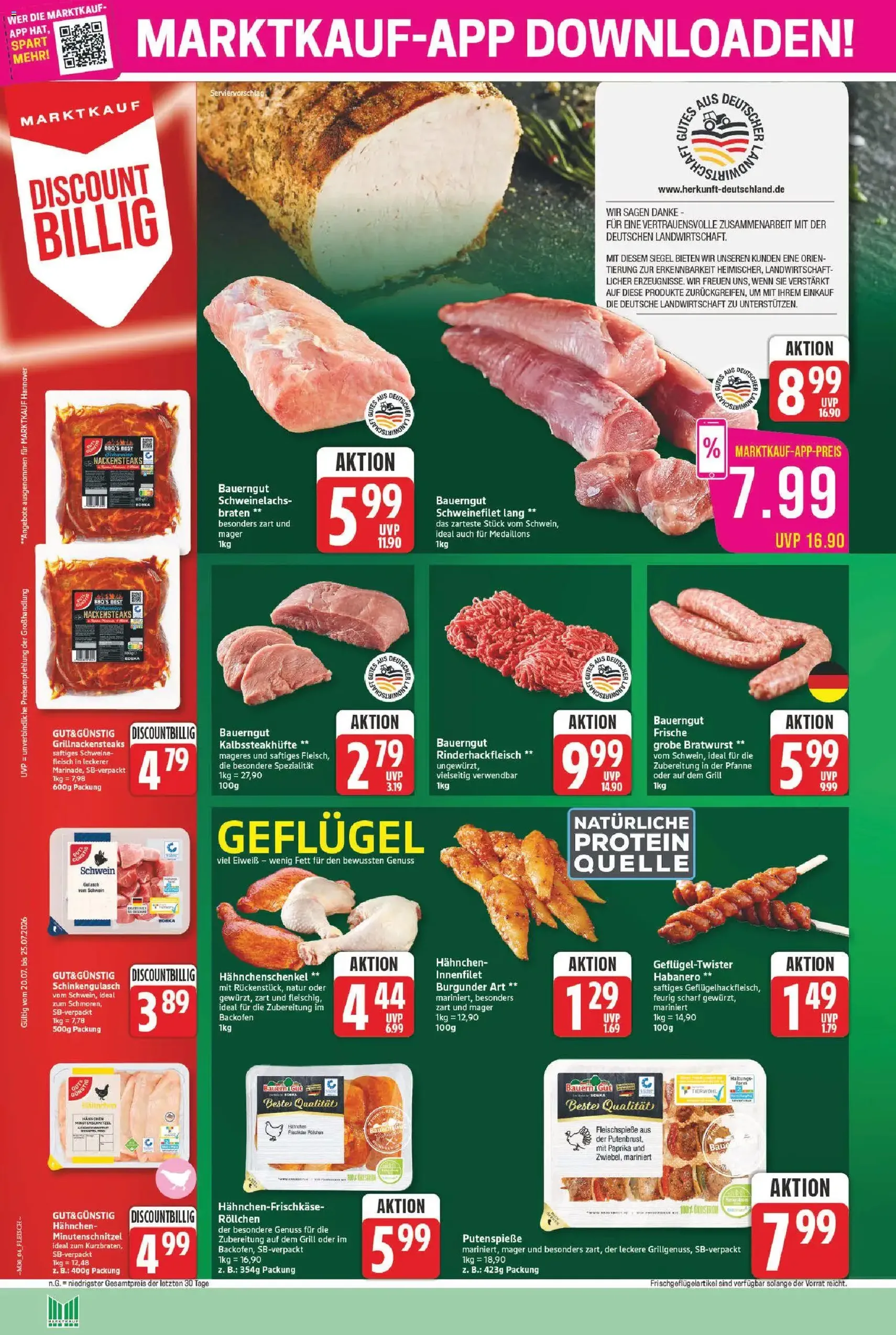 Marktkauf Prospekt - Gültiger Prospekt ab 20.07.2026, Seite 4 von insgesamt 37