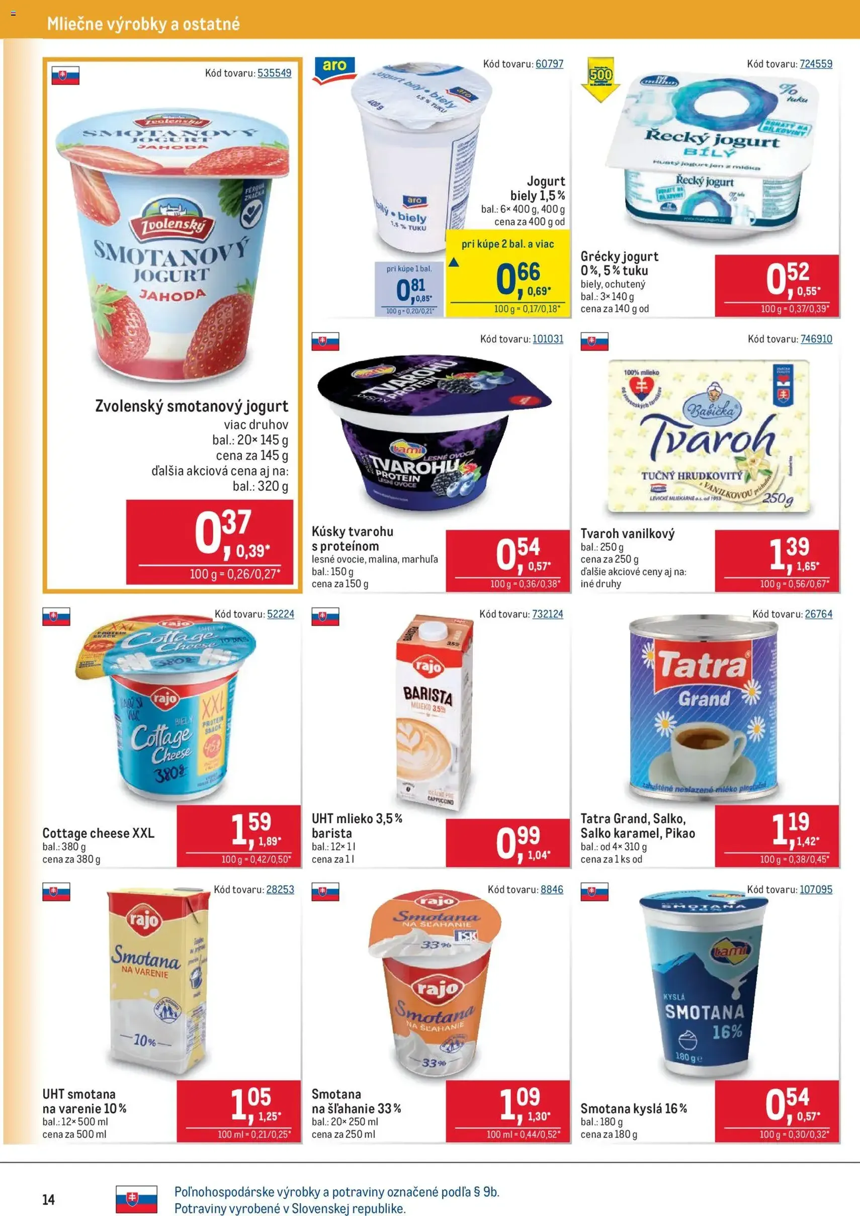 Metro leták - platný leták od 11.03.2026 strana 14 z 40