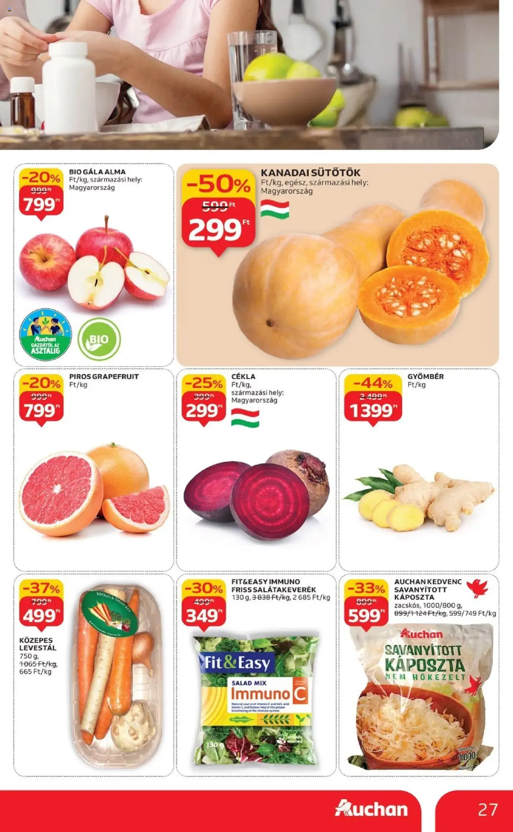 Auchan Akciós újság - 2025.09.25. érvényes szórólap 27 oldal 48 oldalból