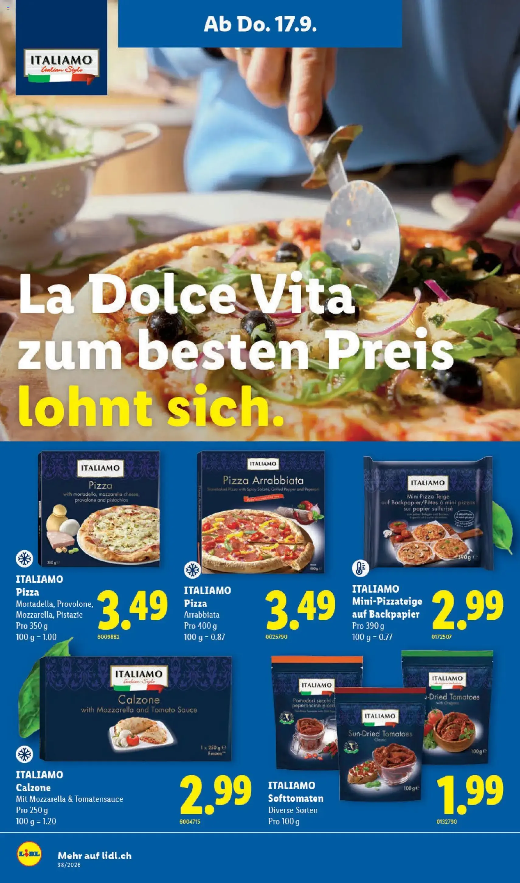 Lidl aktionen - Gültiger Prospekt ab 17.09.2026, Seite 12 von insgesamt 32