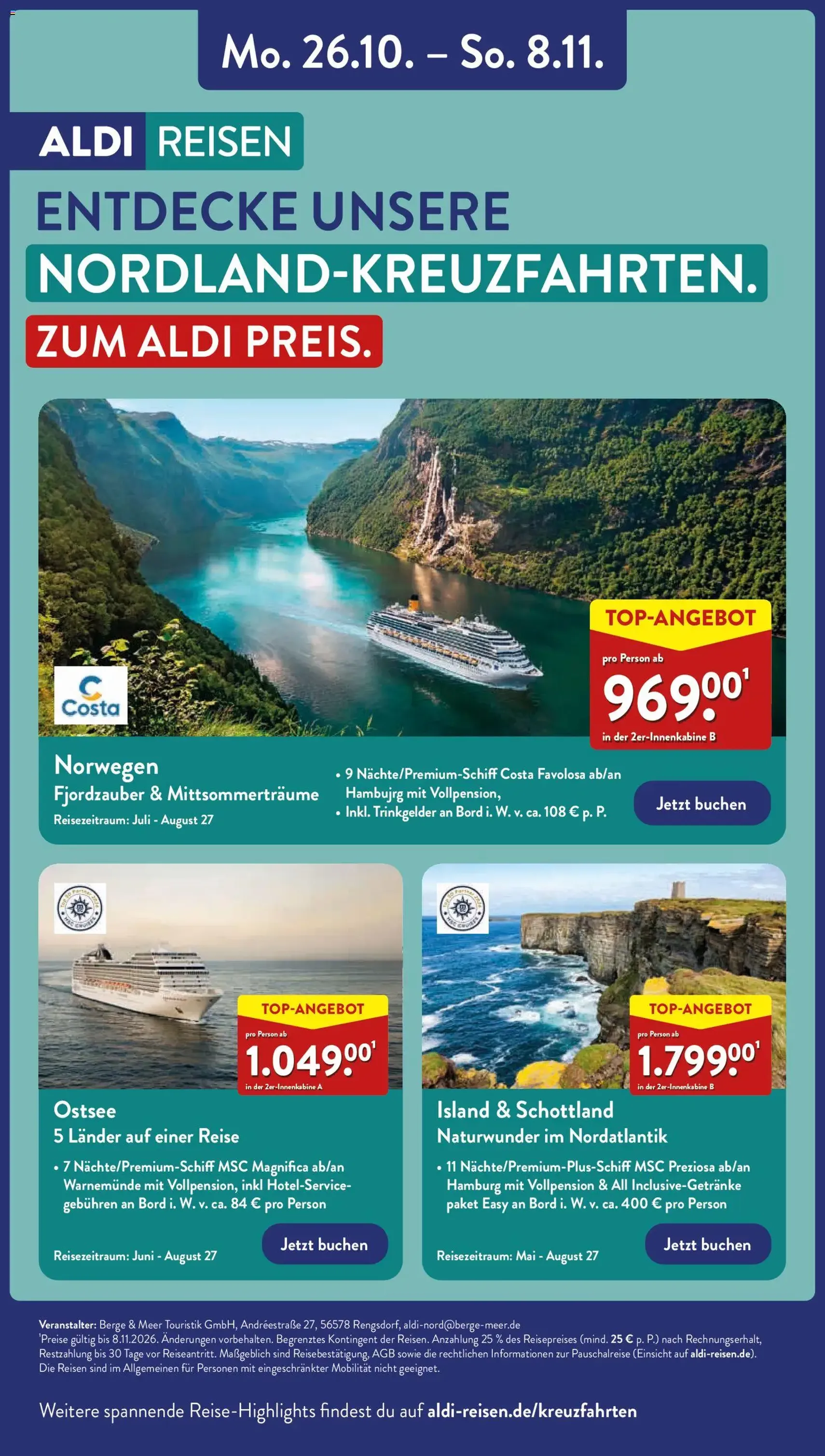 Aldi Prospekt - Gültiger Prospekt ab 26.10.2026, Seite 43 von insgesamt 46