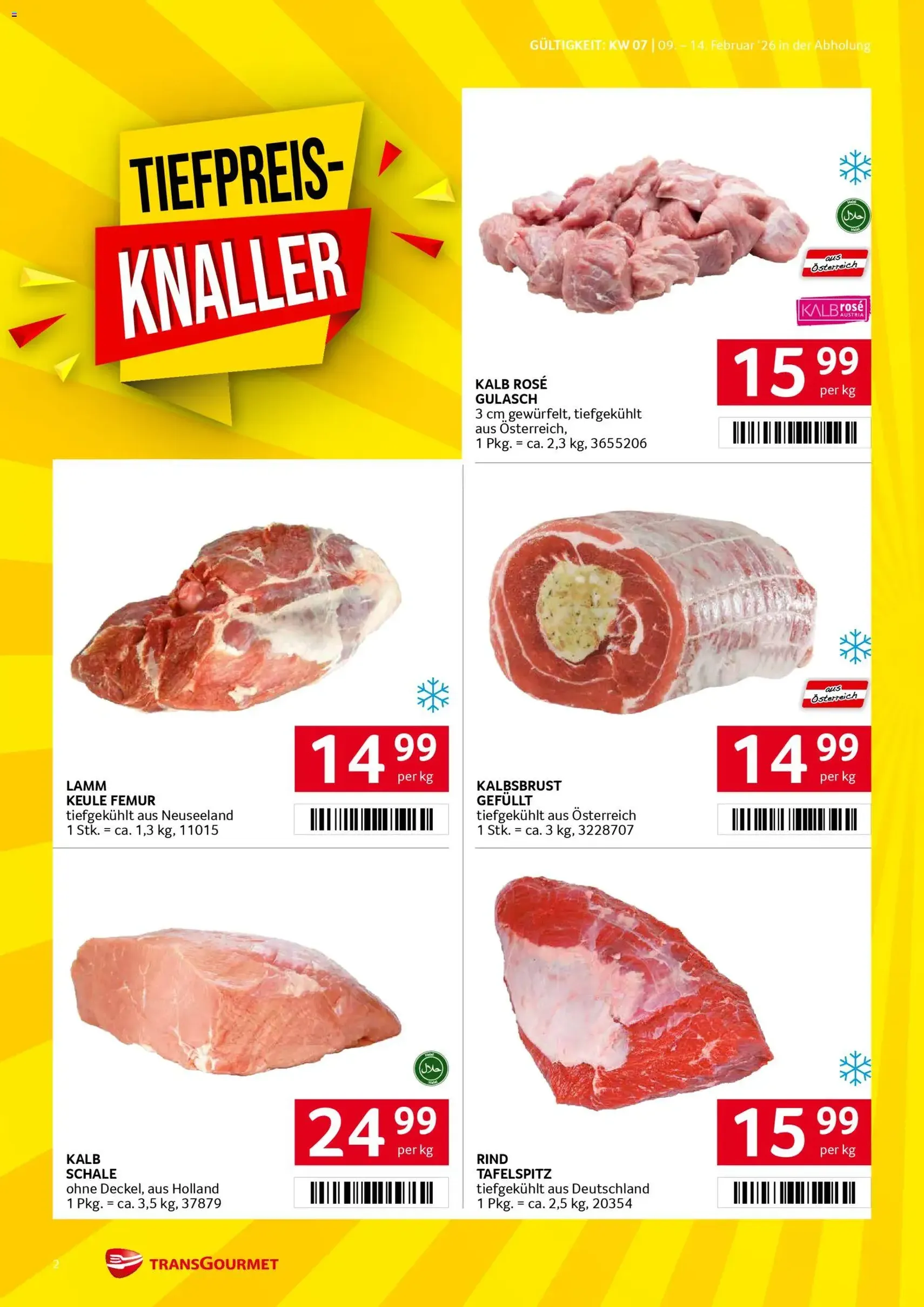 Transgourmet Flugblatt - Gültiger Prospekt ab 09.02.2026, Seite 2 von insgesamt 32