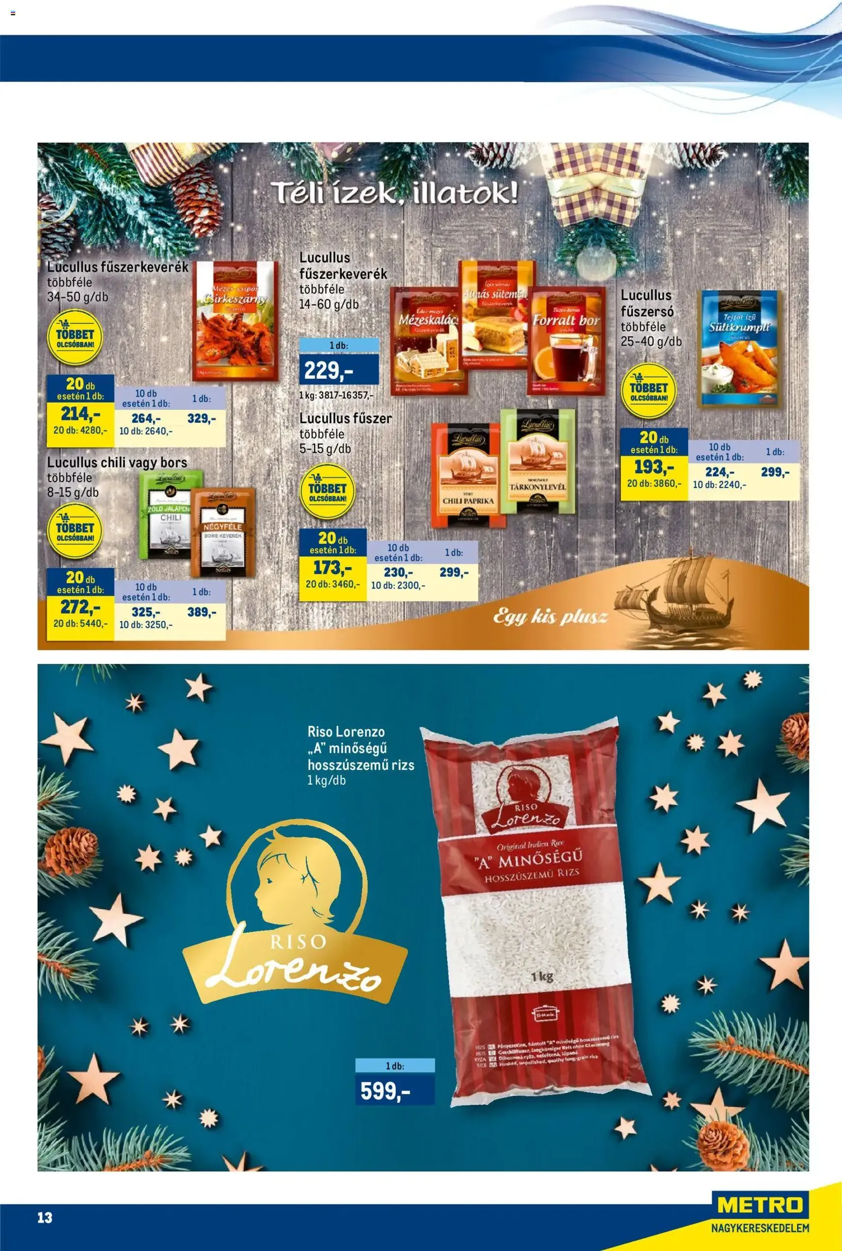 Metro Akciós újság - 2025.12.01. érvényes szórólap 13 oldal 40 oldalból