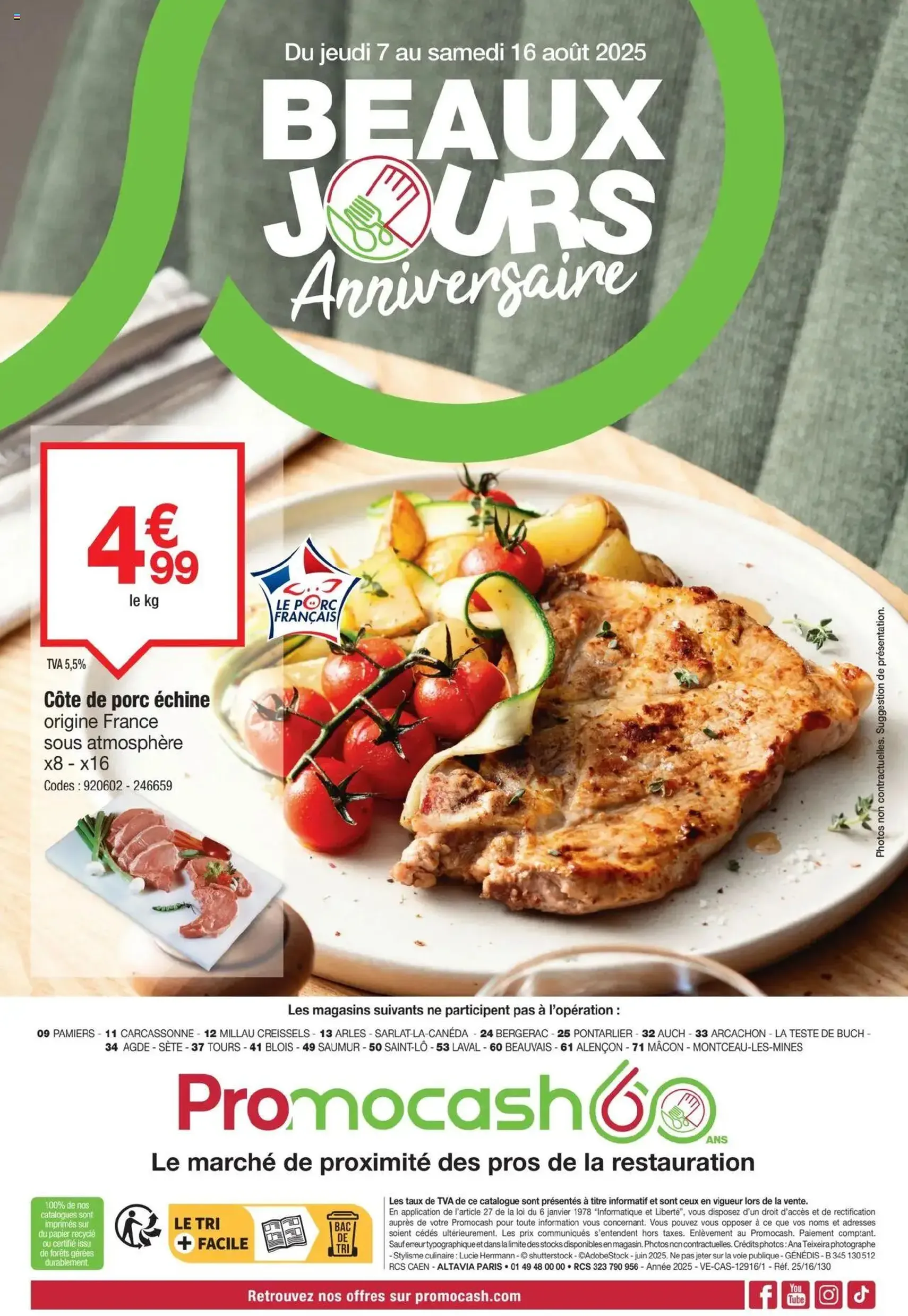 Promocash catalogue - brochure valable à partir du 07/08/2025, page 24 sur 24 Promocash catalogue - brochure valable à partir du 07/08/2025, page 24 sur 24