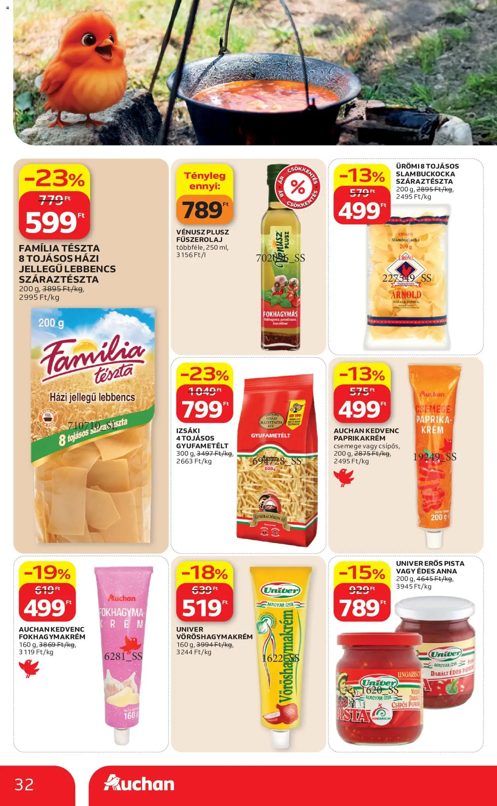 Auchan akciós újság - 2026.05.21. érvényes szórólap 32 oldal 52 oldalból