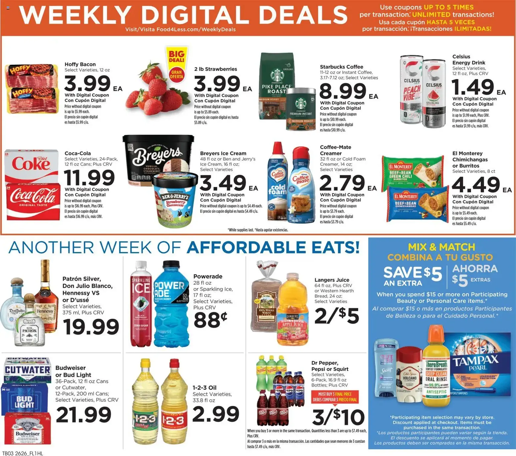 Food 4 Less Weekly Ad - valid flyer from 07/29/2026, page 6 of 10