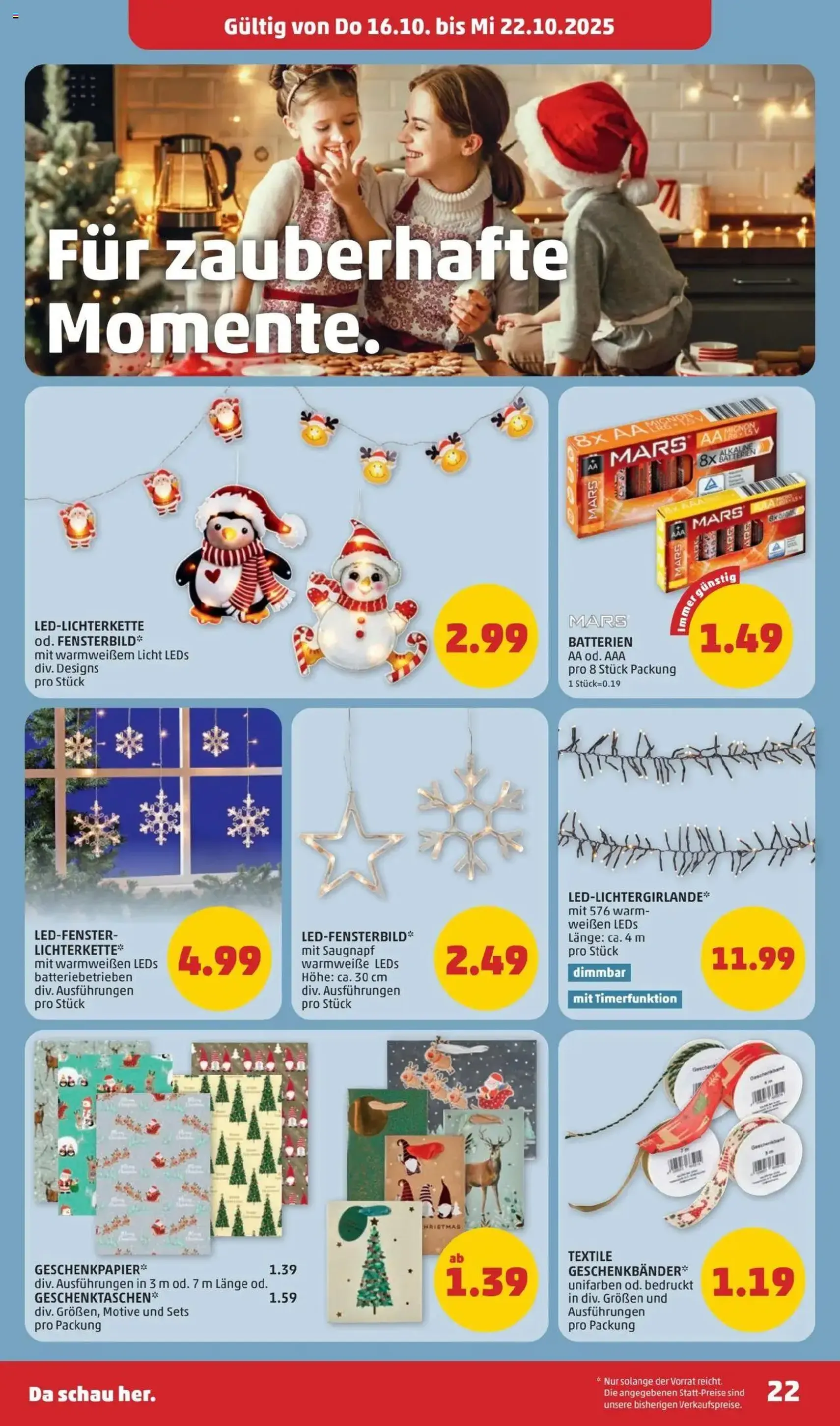 Penny Markt Flugblatt - Gültiger Prospekt ab 16.10.2025, Seite 22 von insgesamt 32