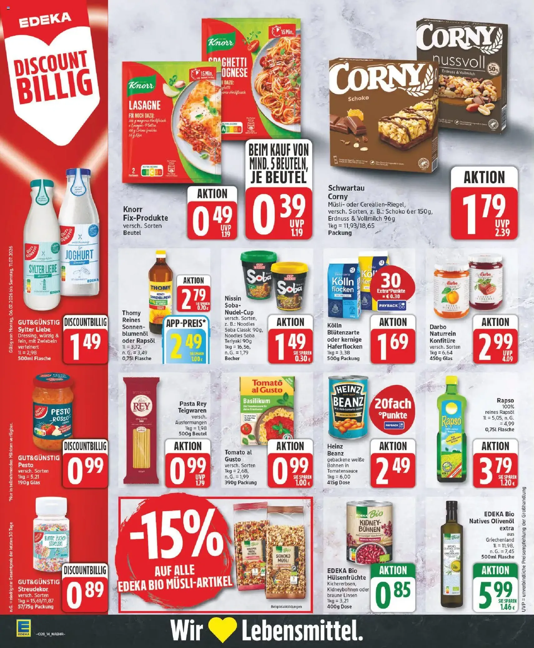Edeka Prospekt - Gültiger Prospekt ab 06.07.2026, Seite 14 von insgesamt 27