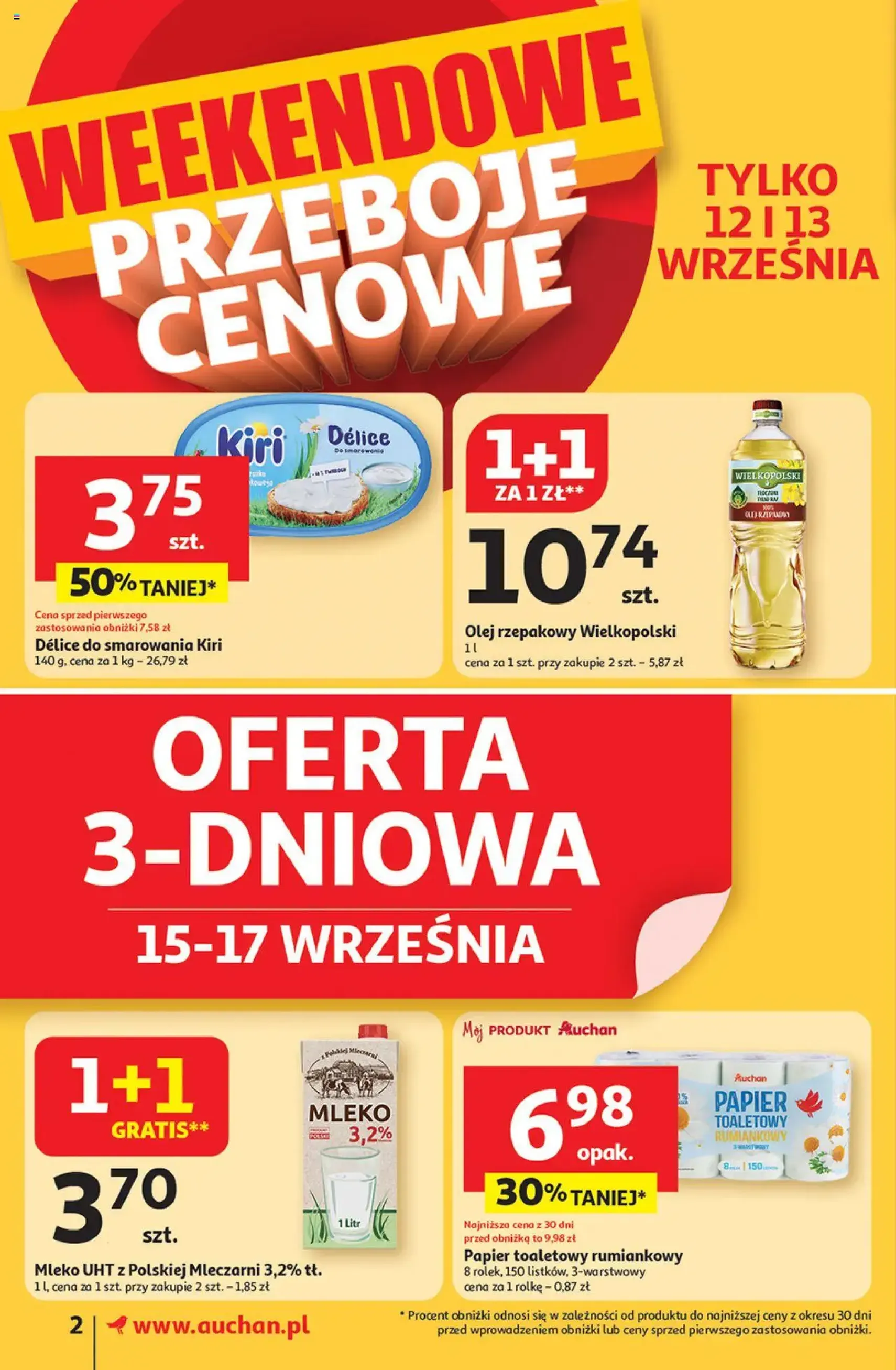 Auchan Gazetka - ważny gazetka od 11.09.2025 strona 2 z 8 Auchan Gazetka - ważny gazetka od 11.09.2025 strona 2 z 8