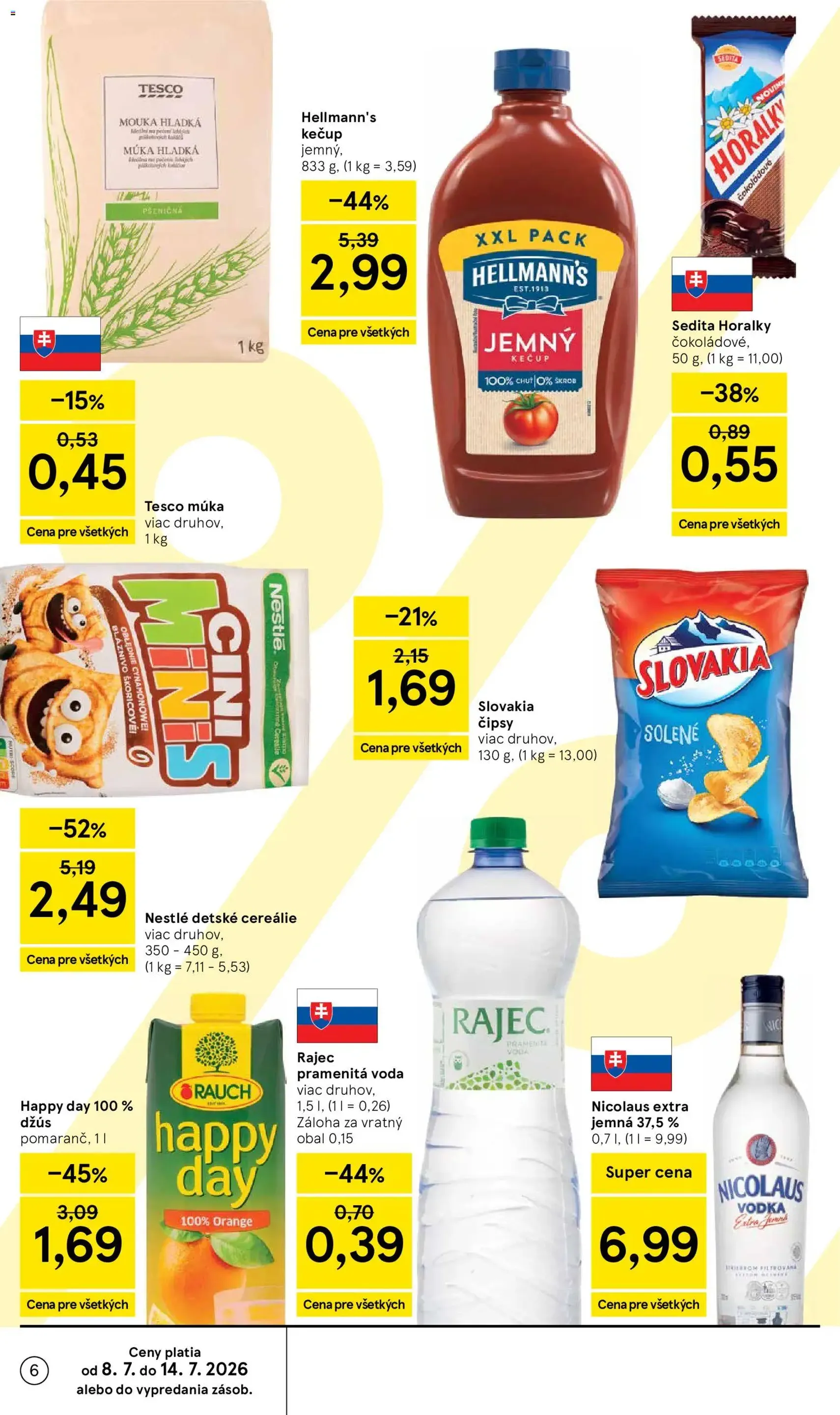 Tesco Hypermarket - leták - platný leták od 08.07.2026 strana 6 z 48