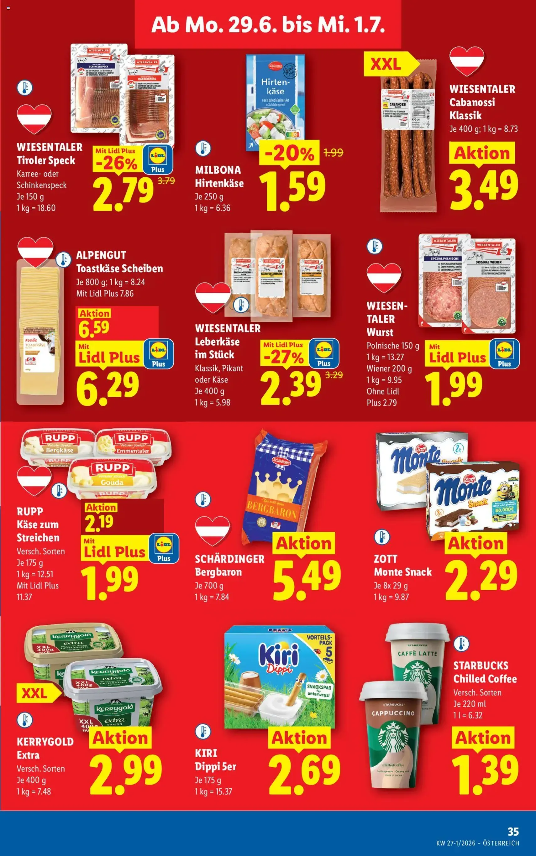 Lidl - Flugblatt - Gültiger Prospekt ab 25.06.2026, Seite 40 von insgesamt 54