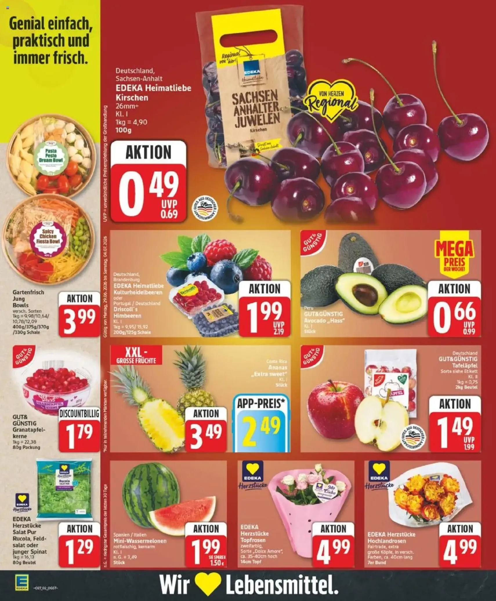 Edeka Prospekt - Gültiger Prospekt ab 29.06.2026, Seite 2 von insgesamt 23