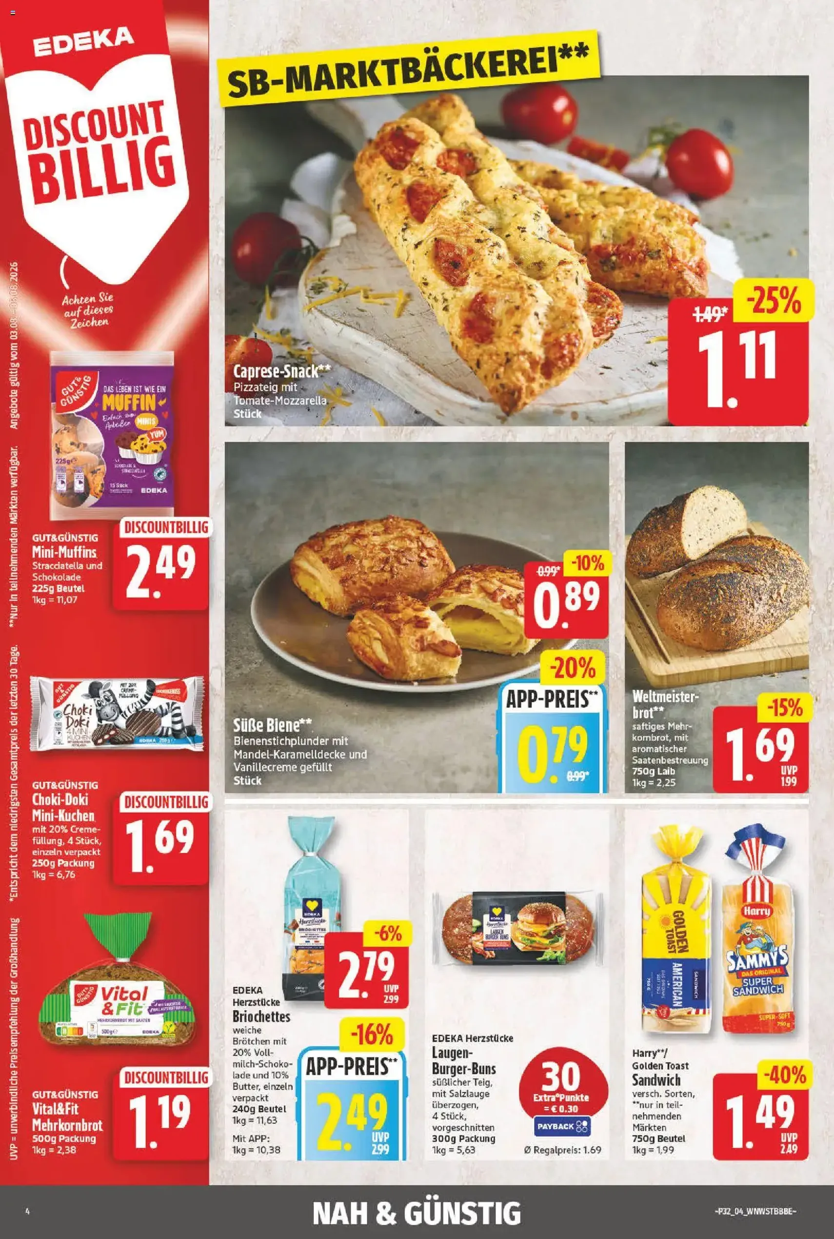 NP Discount Prospekt - Gültiger Prospekt ab 03.08.2026, Seite 4 von insgesamt 15