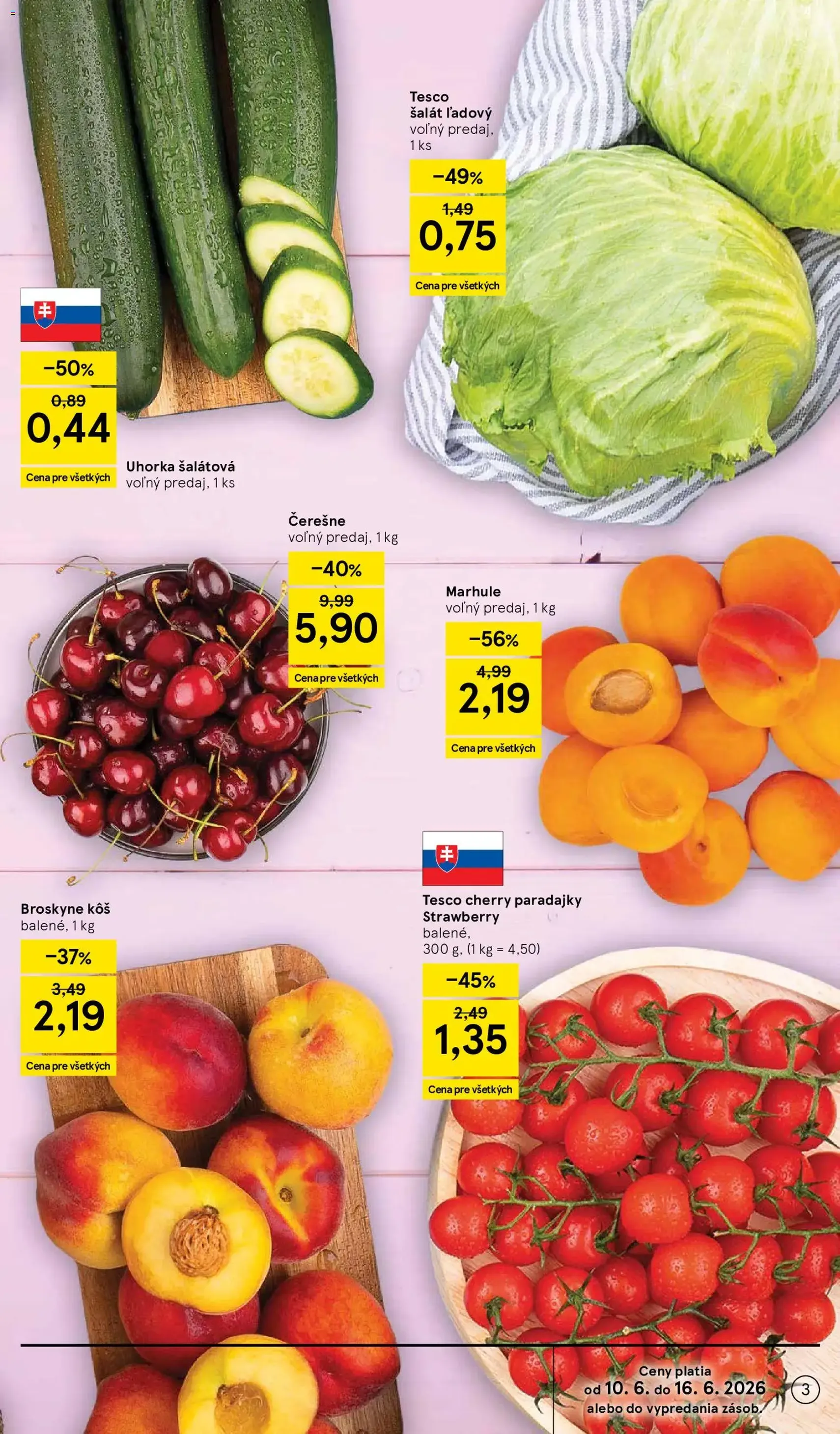 Tesco Hypermarket - leták - platný leták od 10.06.2026 strana 3 z 51