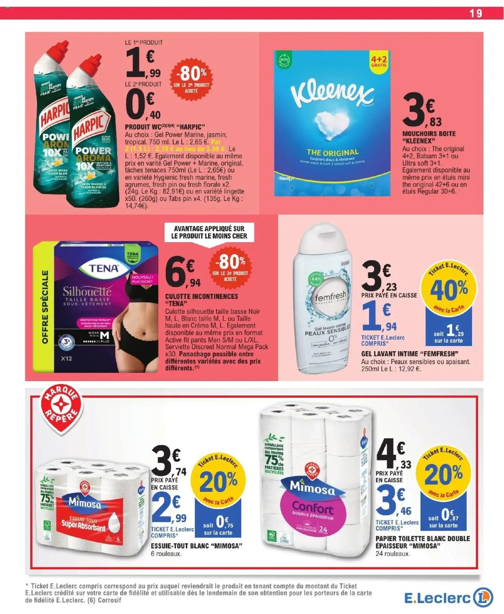 E.Leclerc catalogue de la semaine 18 - brochure valable à partir du 28/04/2026, page 19 sur 32