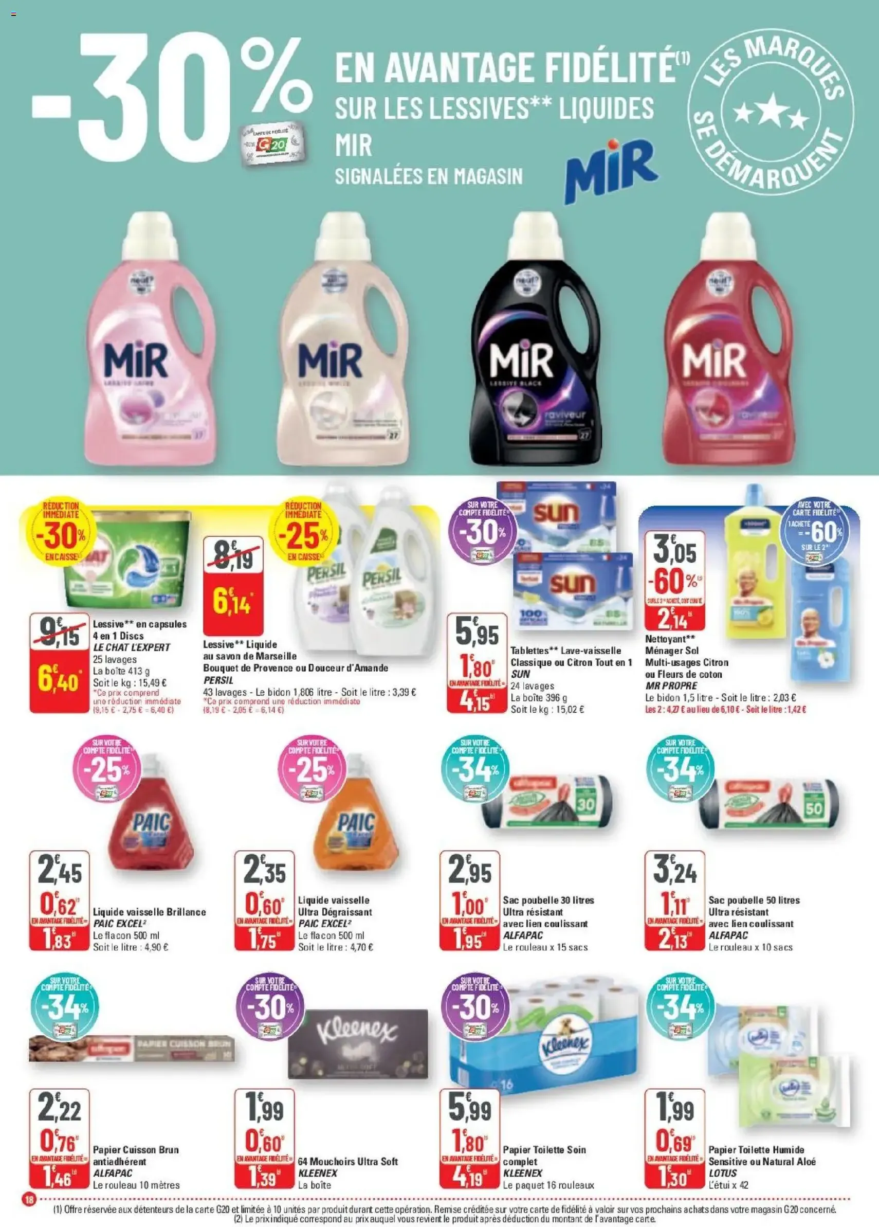 G20 Supermarchés catalogue - brochure valable à partir du 11/02/2026, page 18 sur 20