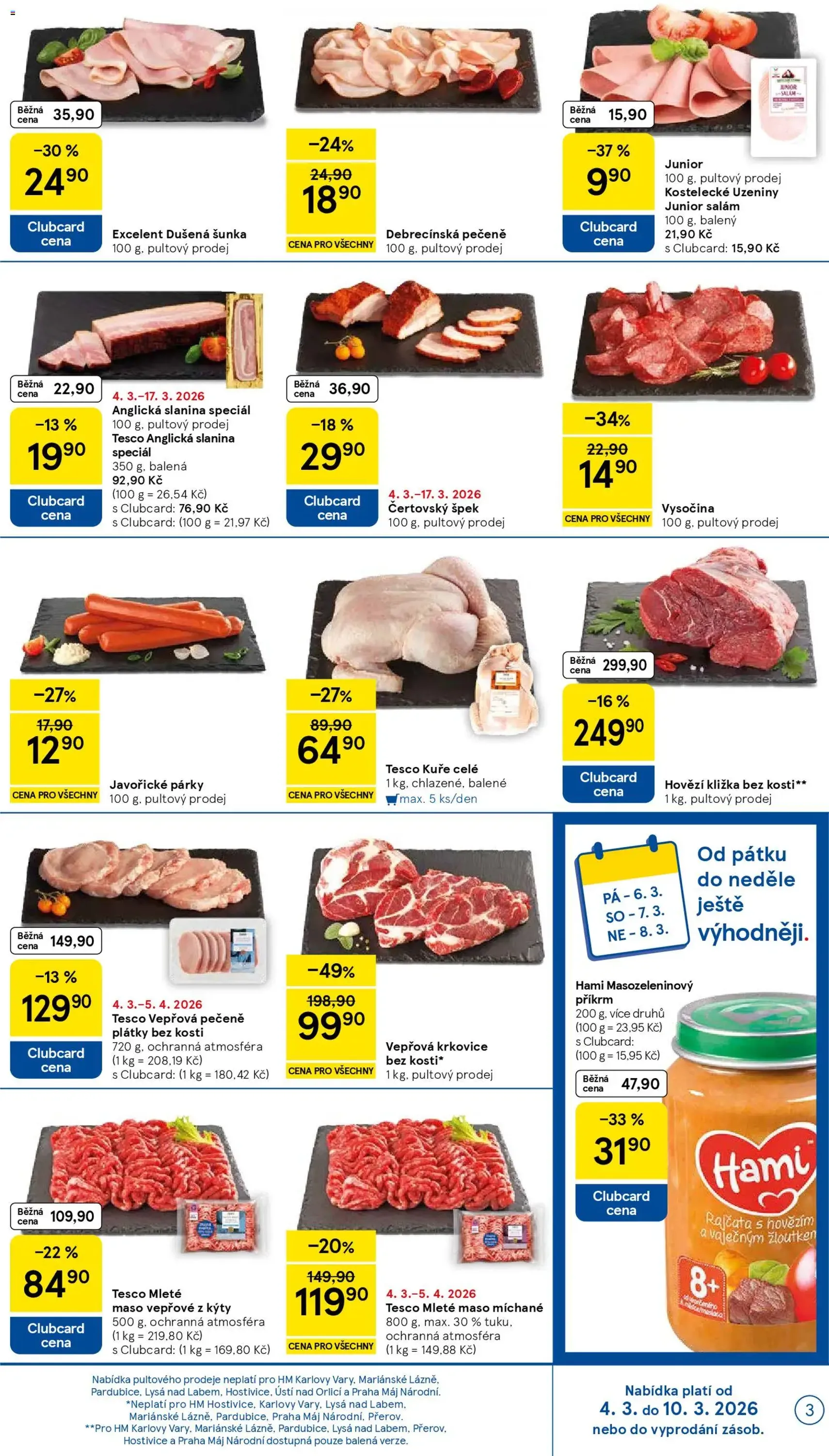 Tesco leták - Hypermarket - platný leták od 04.03.2026 strana 3 z 25