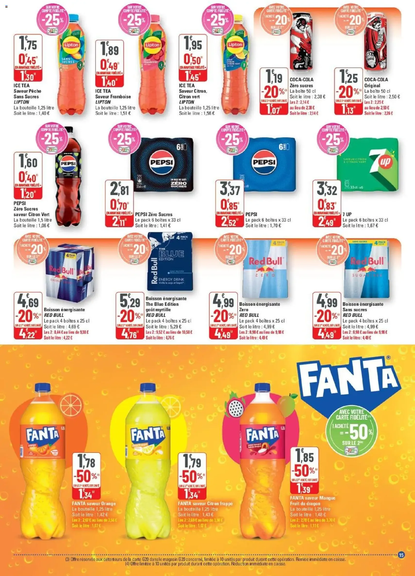 G20 Supermarchés catalogue - brochure valable à partir du 17/06/2026, page 15 sur 20