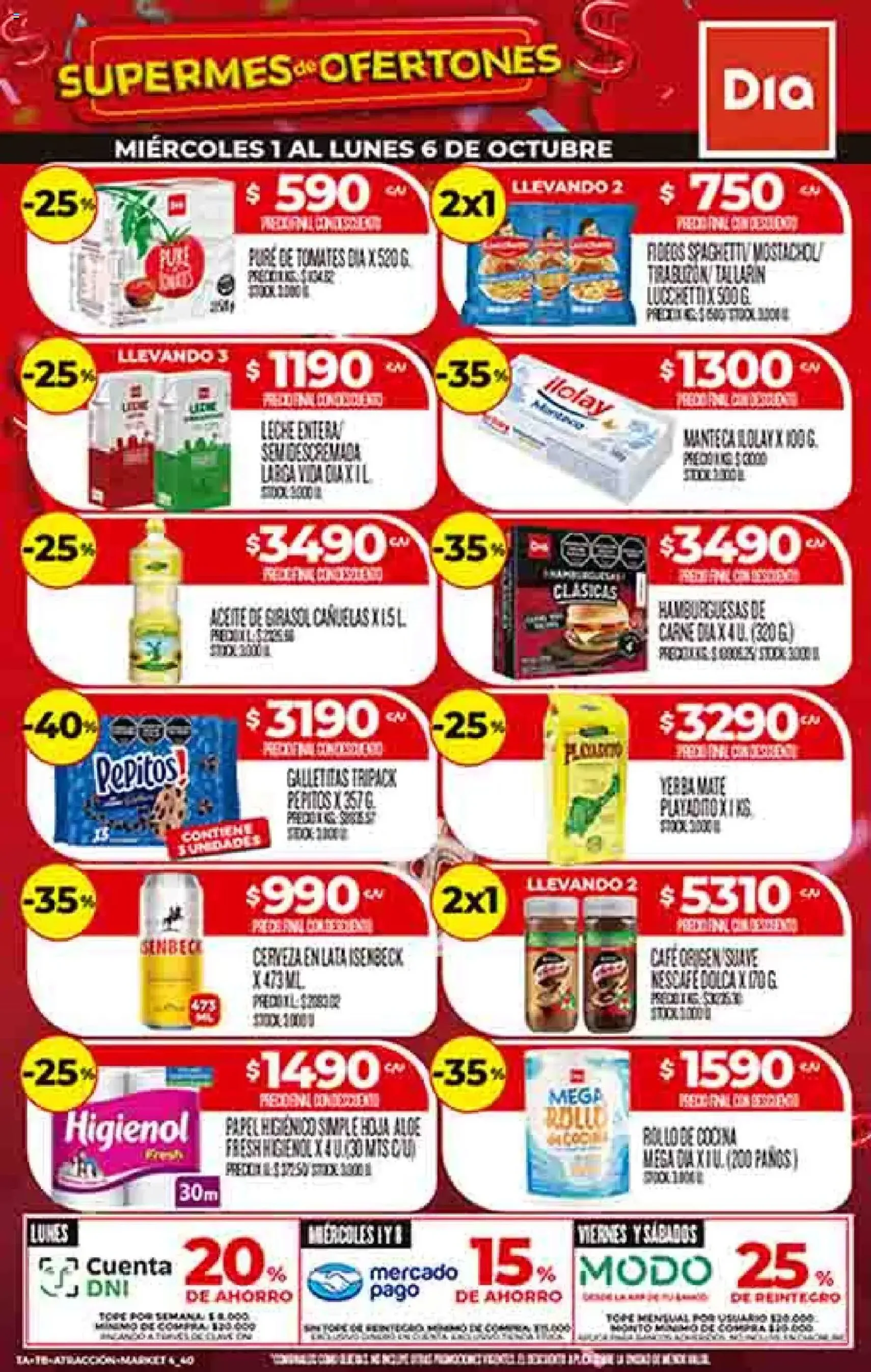 Supermercado DIA Ofertas - folleto válido desde 01/10/2025 página 1 de 62 Supermercado DIA Ofertas - folleto válido desde 01/10/2025 página 1 de 62