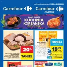 Carrefour Gazetka - podgląd gazetki ważnej od 18.08.2025