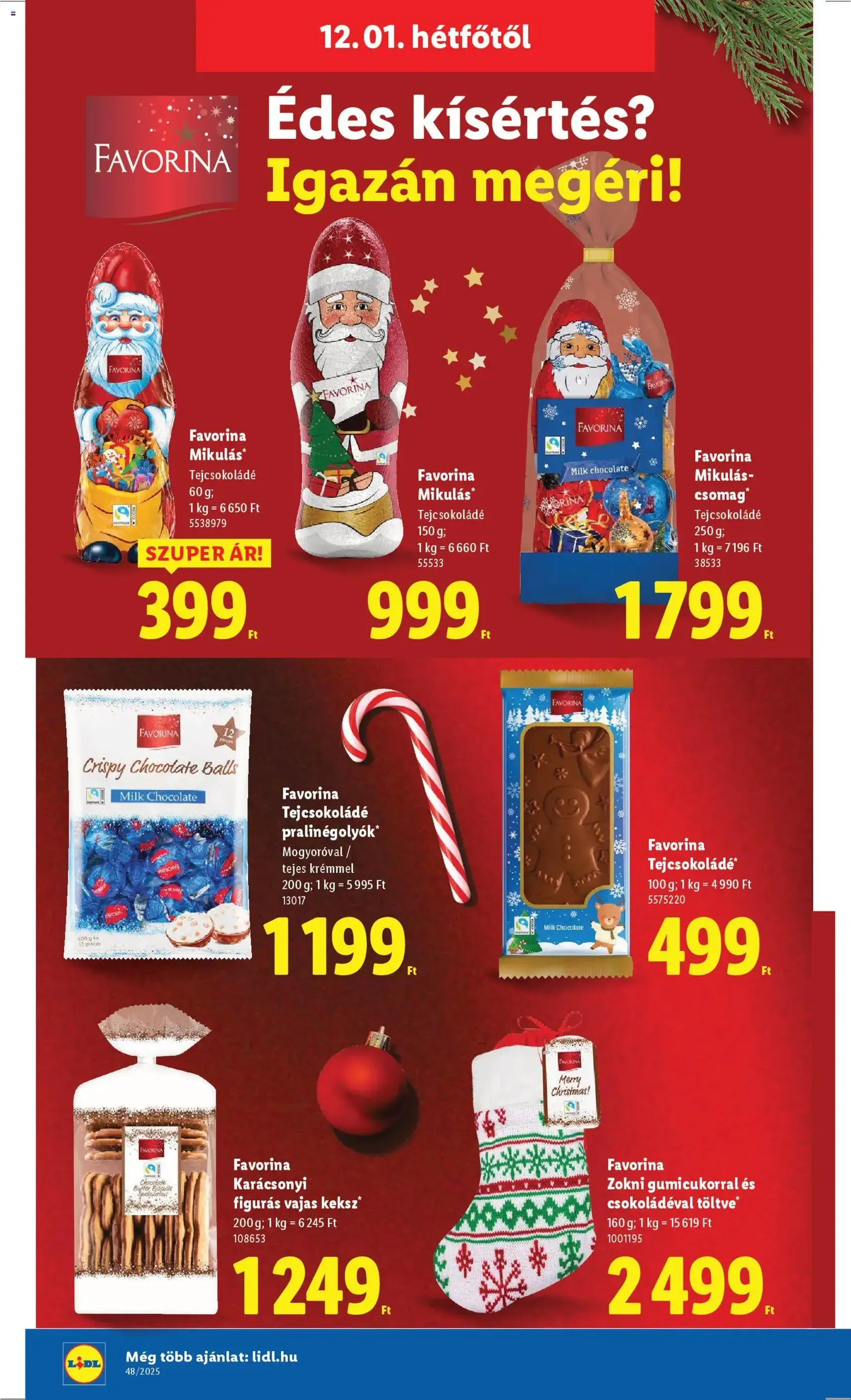 Lidl Akciós újság - 2025.11.27. érvényes szórólap 60 oldal 68 oldalból