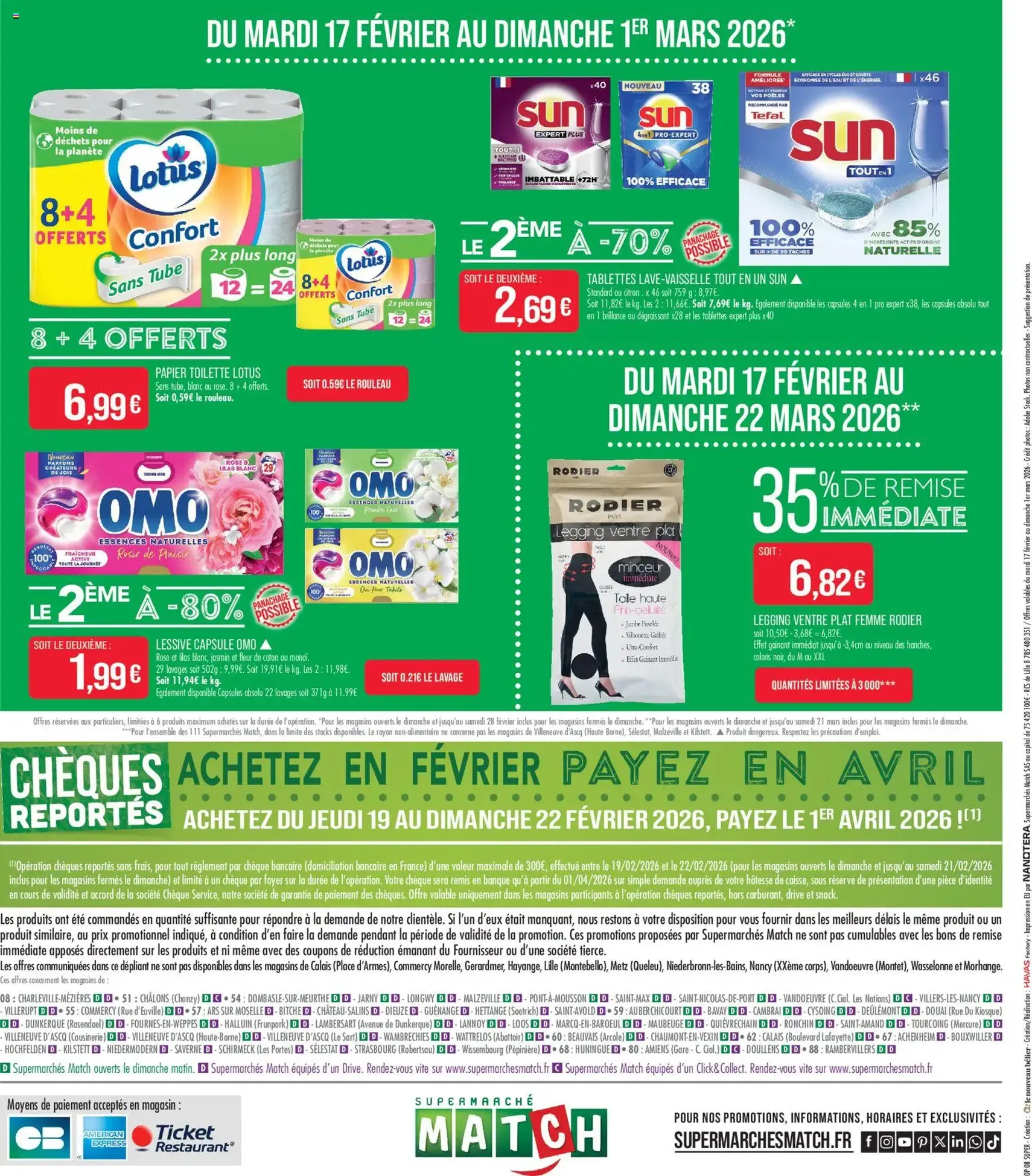 Match Supermarché catalogue - brochure valable à partir du 17/02/2026, page 20 sur 20