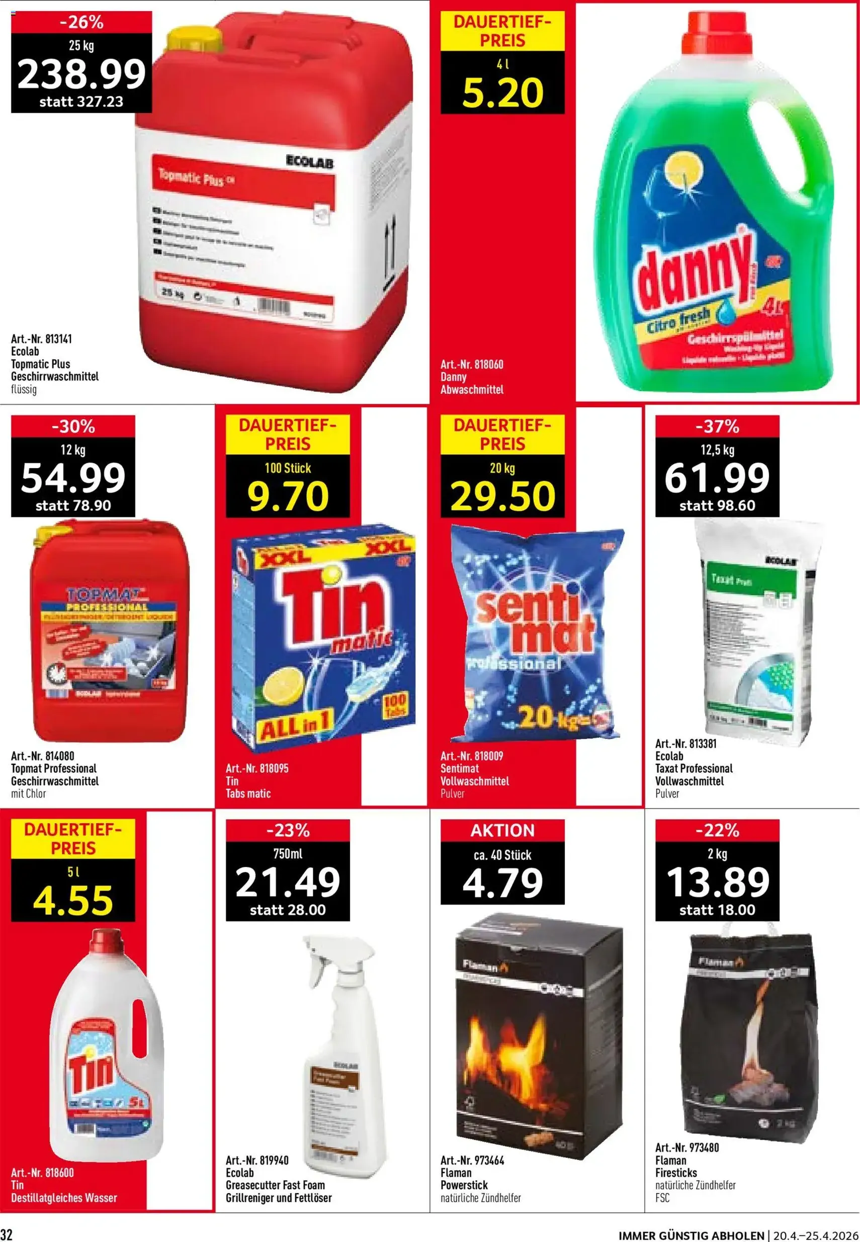 Prodega aktionen - Gültiger Prospekt ab 20.04.2026, Seite 32 von insgesamt 36
