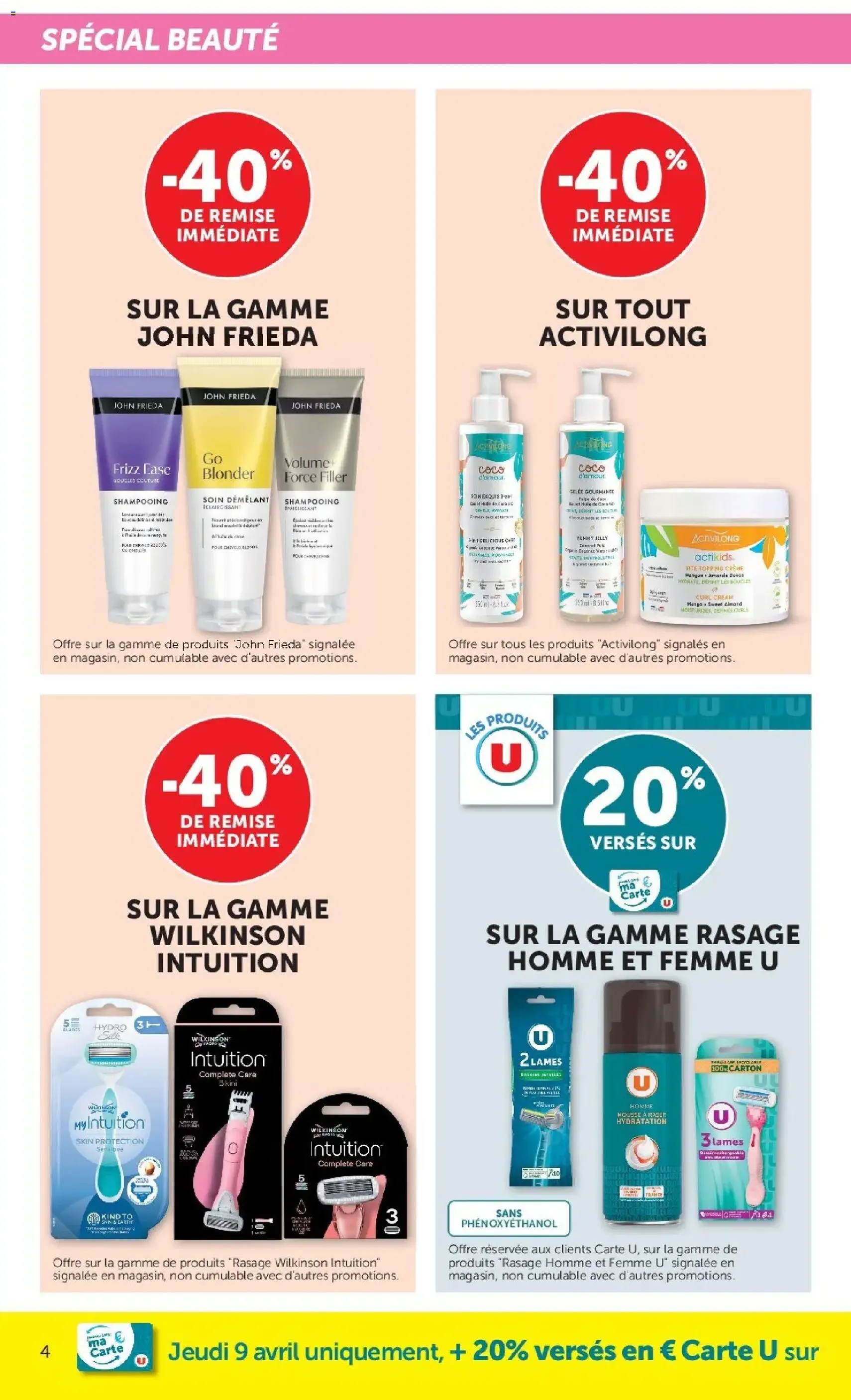 Super U catalogue - brochure valable à partir du 08/04/2026, page 4 sur 48