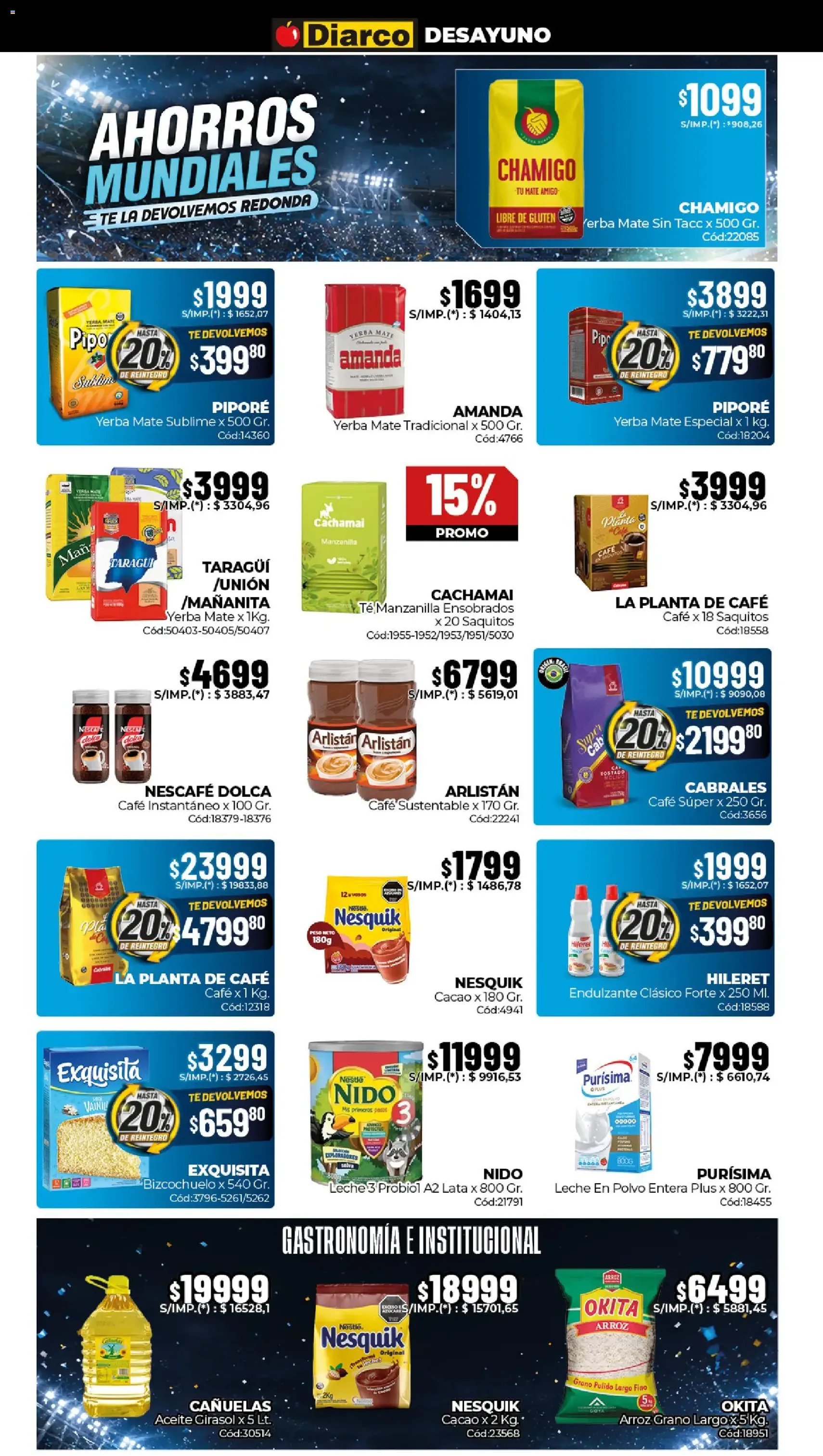 Diarco ofertas - folleto válido desde 22/06/2026 página 4 de 20