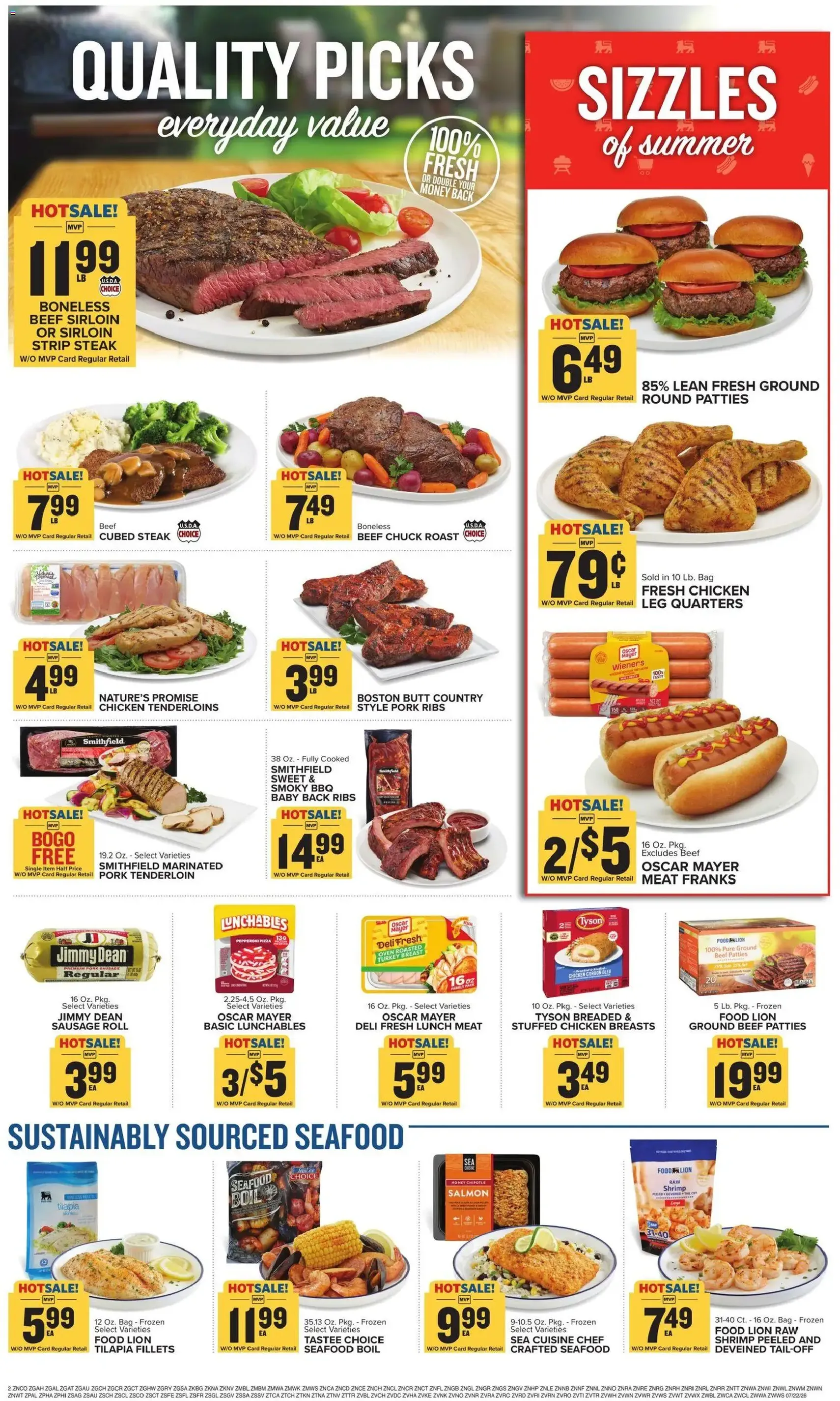Food Lion Weekly Ad - valid flyer from 07/22/2026, page 4 of 17