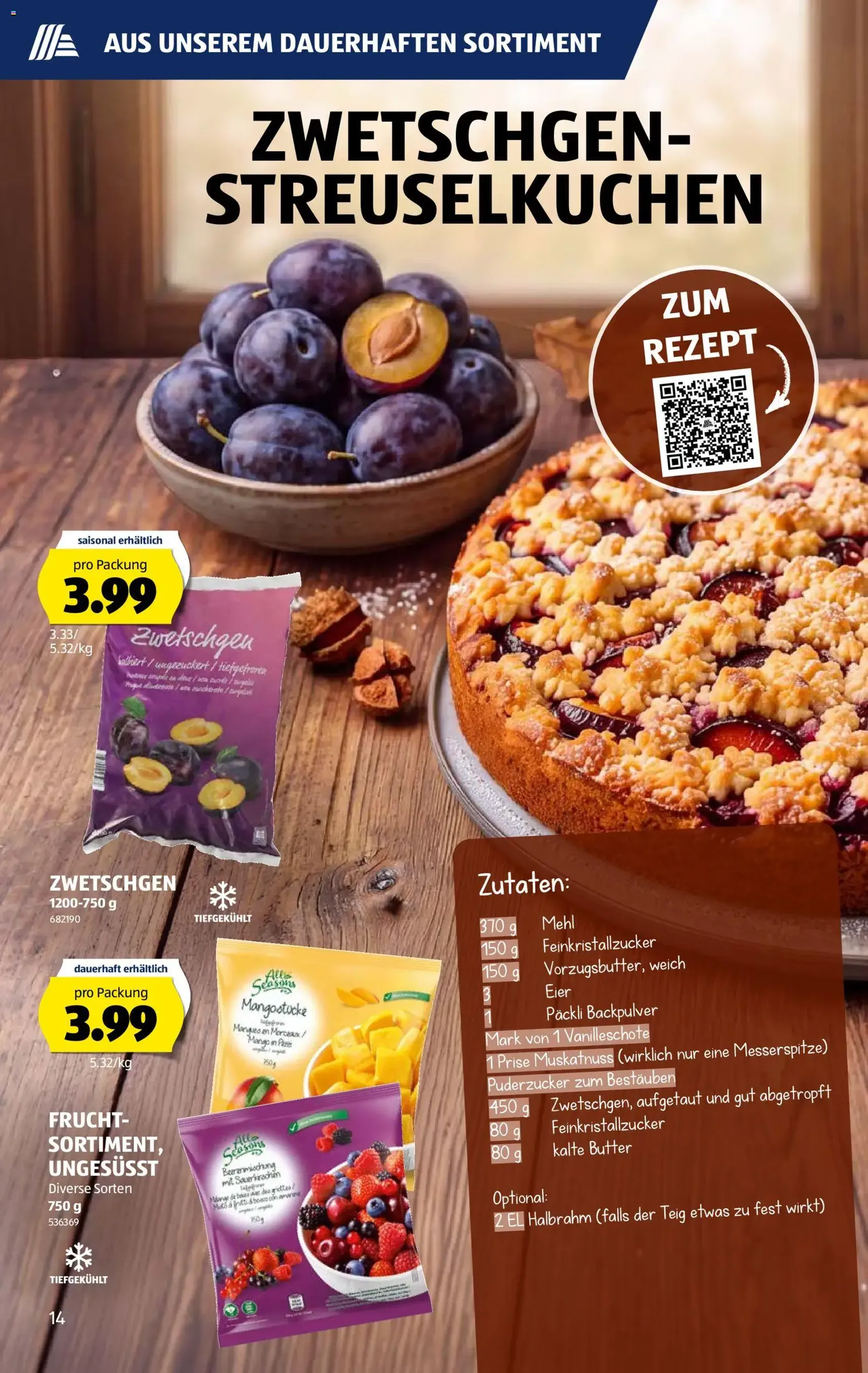 Aldi aktionen - Gültiger Prospekt ab 17.09.2026, Seite 14 von insgesamt 36