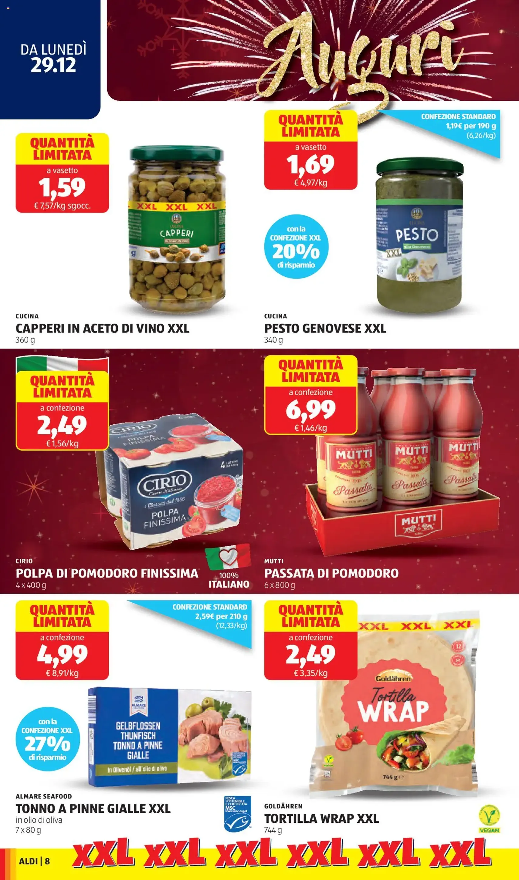 Volantino Aldi - volantino valido dal 29/12/2025 pagina 8 di 32