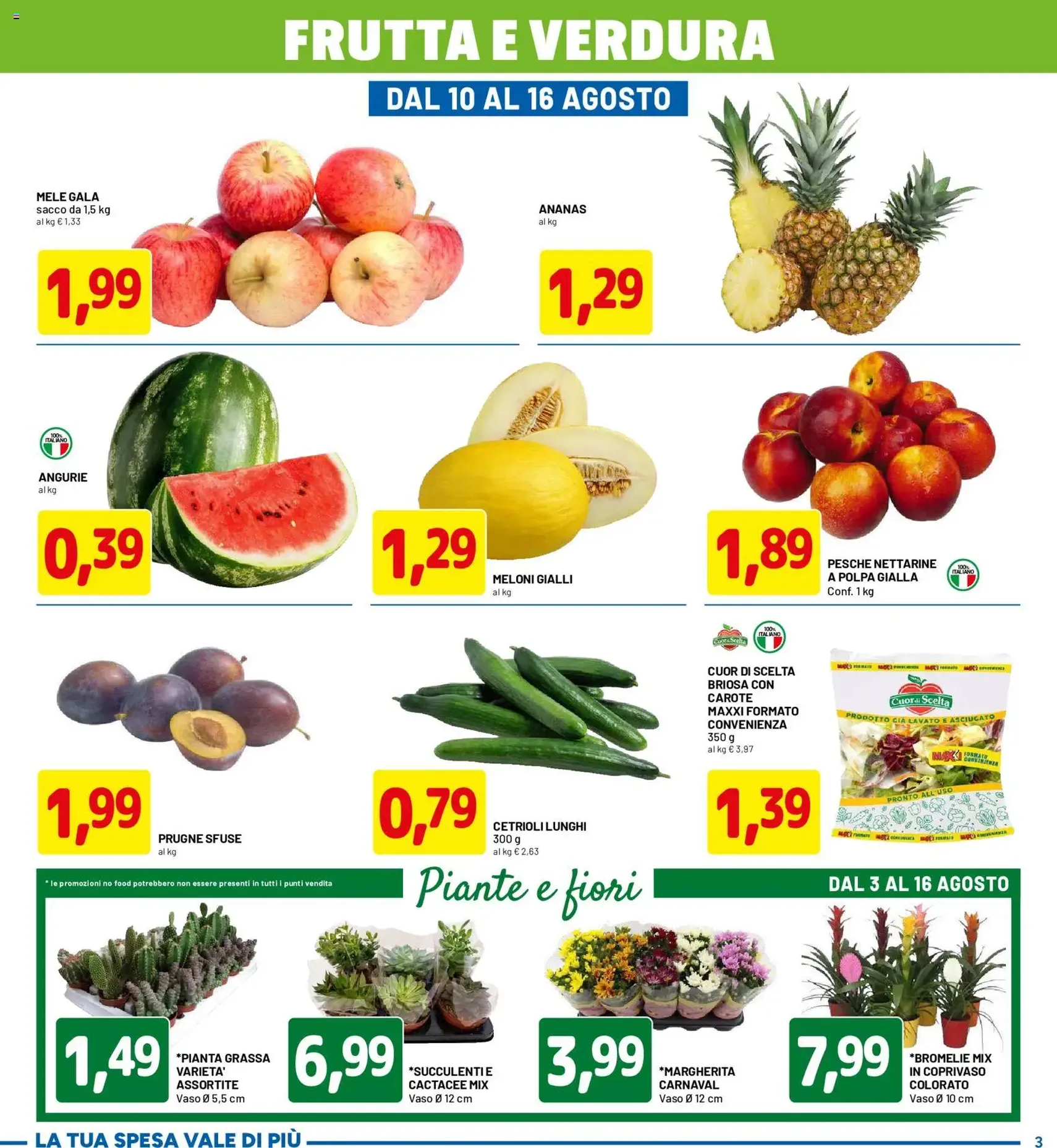 D Più volantino - volantino valido dal 03/08/2026 pagina 3 di 16