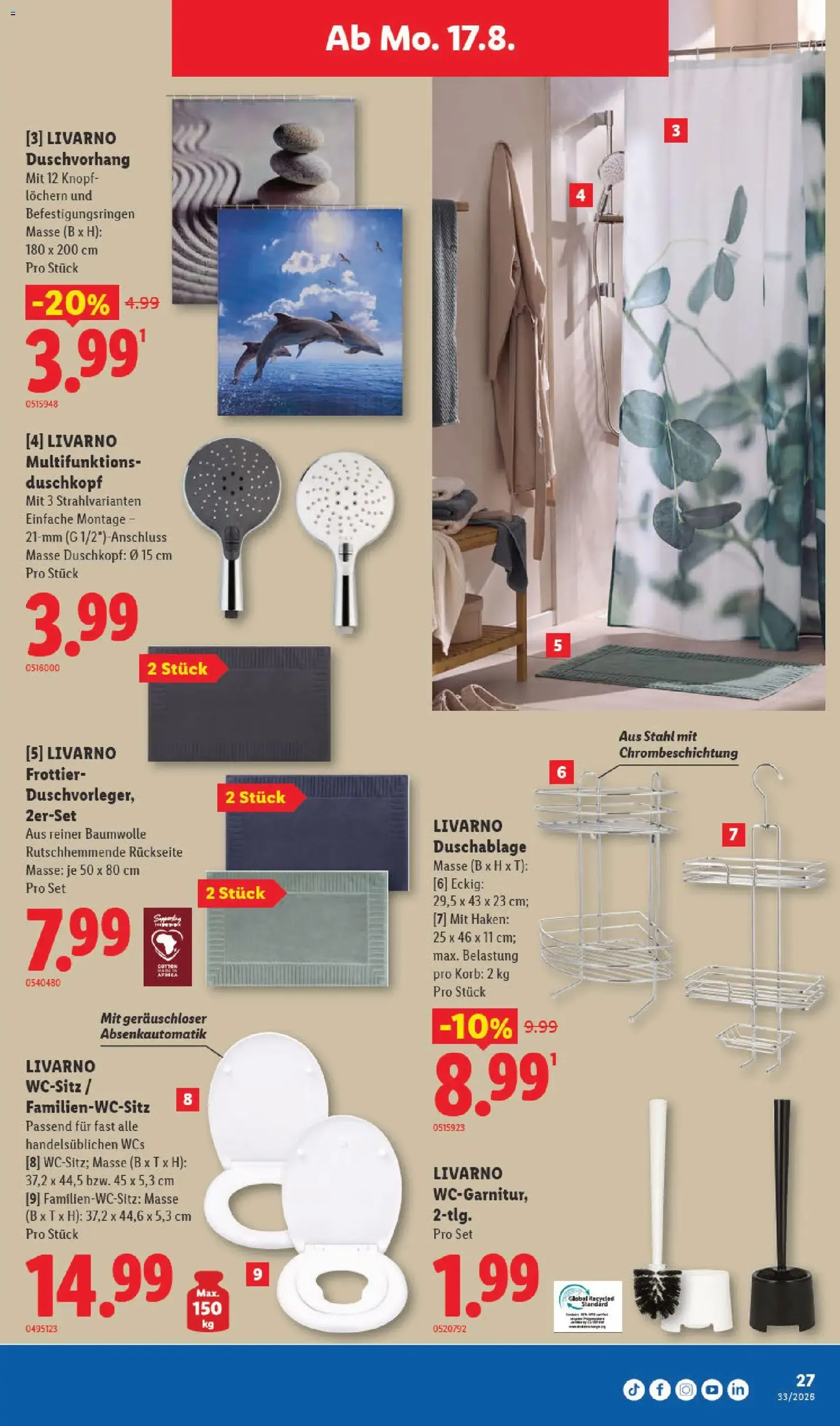 Lidl aktionen - Gültiger Prospekt ab 13.08.2026, Seite 31 von insgesamt 36