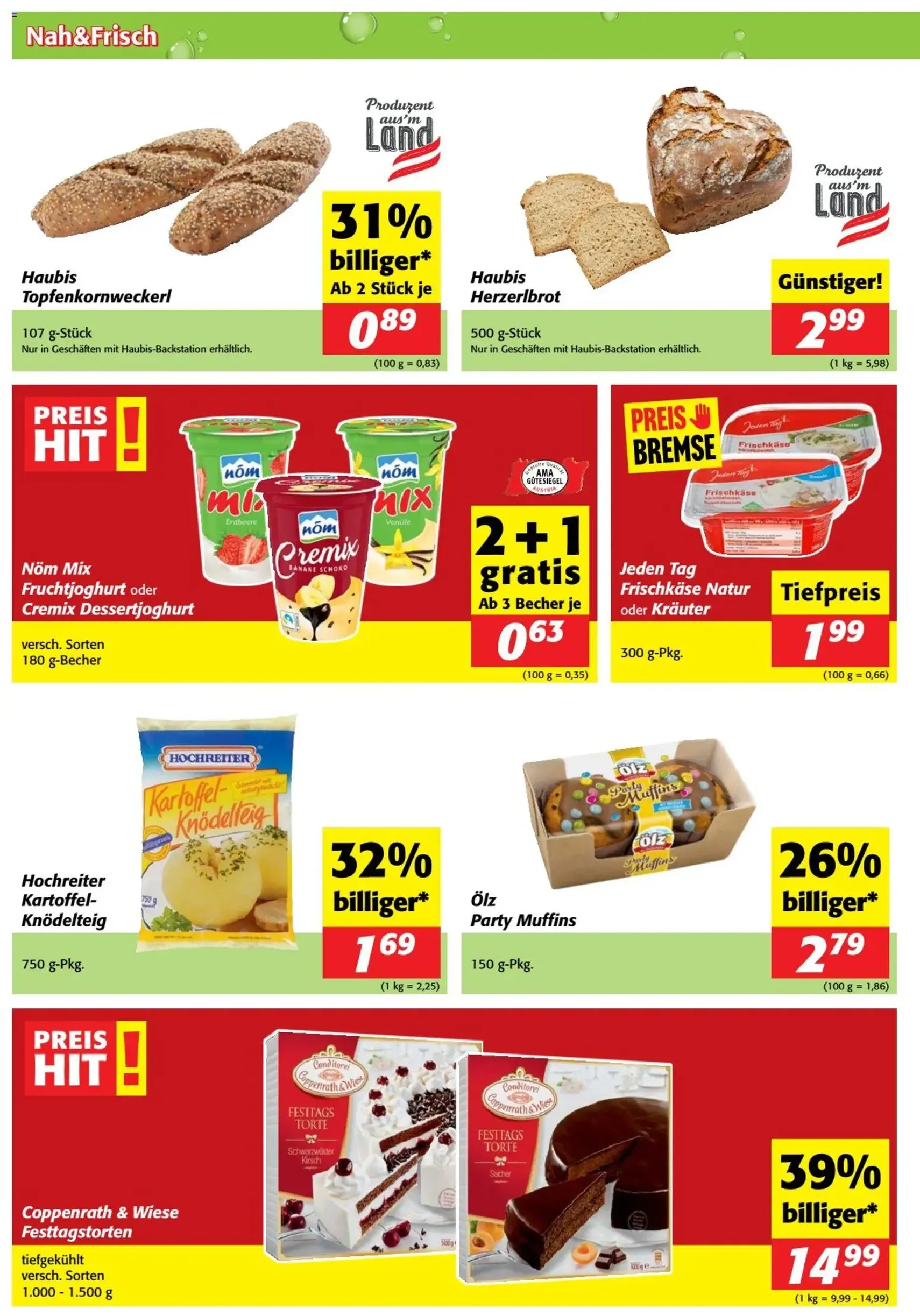Nah und Frisch Flugblatt - Gültiger Prospekt ab 04.02.2026, Seite 2 von insgesamt 8
