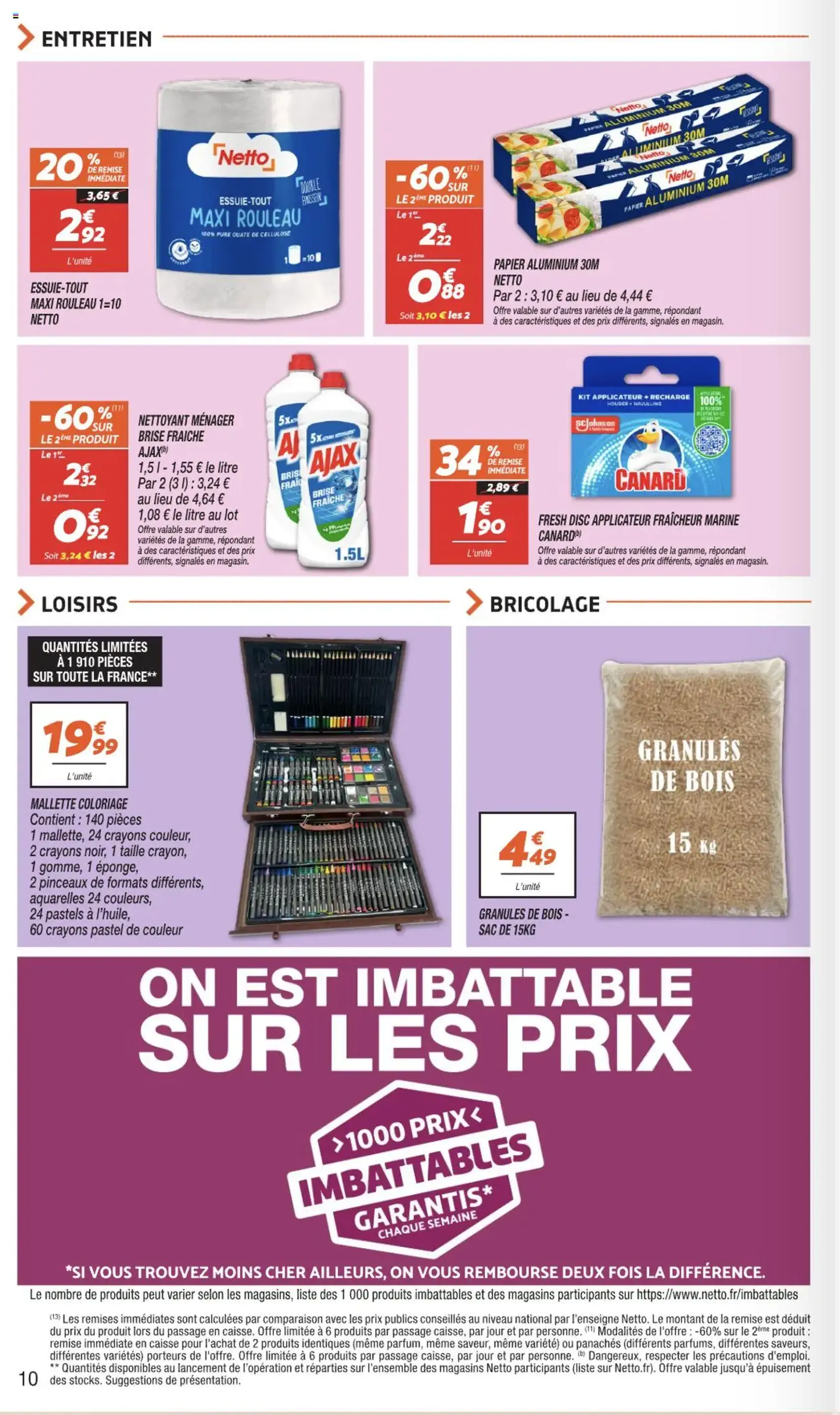 Netto catalogue - brochure valable à partir du 12/08/2025, page 10 sur 12 Netto catalogue - brochure valable à partir du 12/08/2025, page 10 sur 12