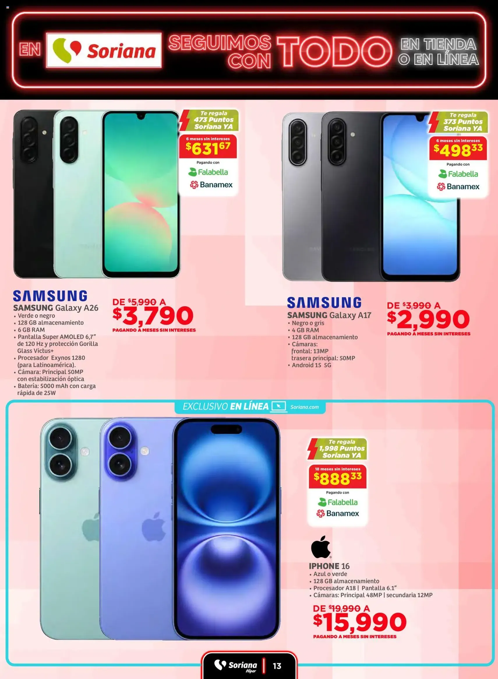 Soriana - Seguimos con todo Híper Nacional - folleto válido desde 19/11/2025 página 13 de 38