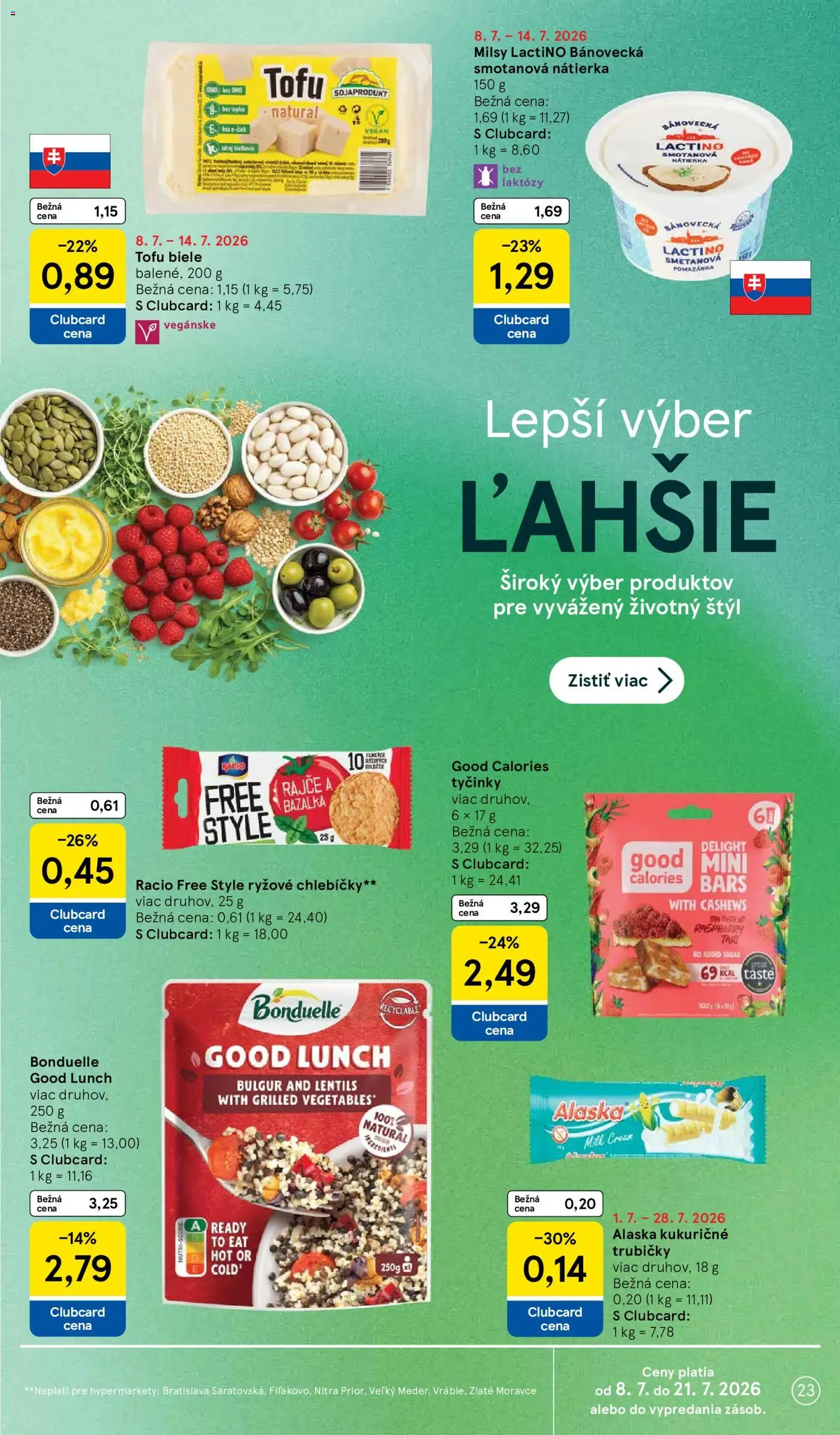 Tesco Hypermarket - leták - platný leták od 08.07.2026 strana 23 z 48